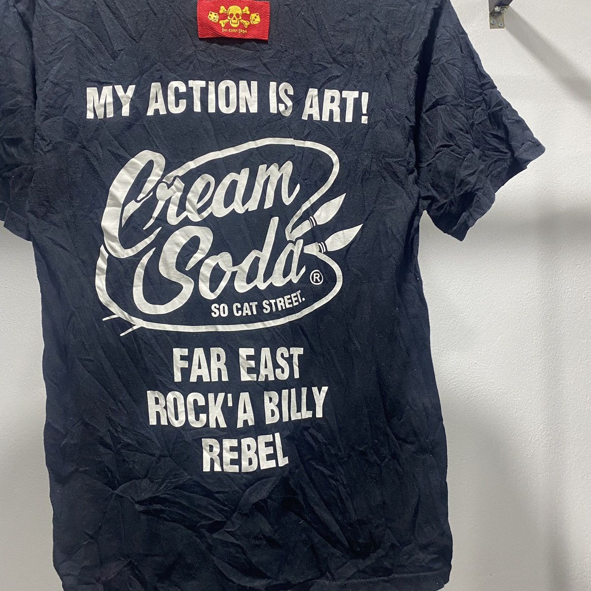 Vintage Punk☠️ Cream Soda Japan Poem Tee Hysteric 90s Size US S / EU 44-46 / 1 - 2 Thumbnail