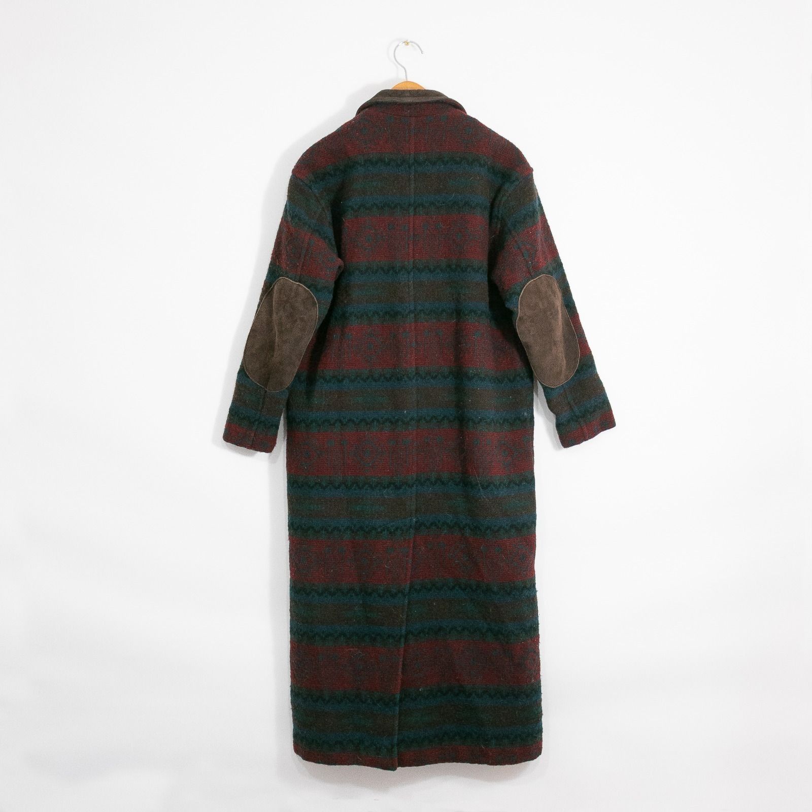 Vintage × Woolrich Woolen Mills Vintage Woolrich Southwestern Aztec Wool Patterned Hooded Tr Size US M / EU 48-50 / 2 - 4 Thumbnail