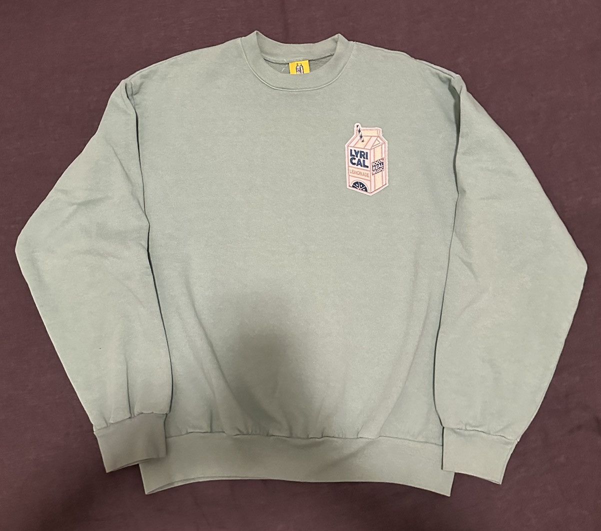 Lyrical Lemonade Turquoise Cartoon Sweater