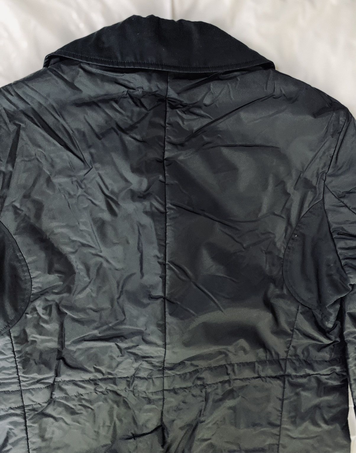 Y's Y’s x Aspesi Black Nylon Thermore Lightweight Peacoat 3 NWT Size US L / EU 52-54 / 3 - 12 Thumbnail