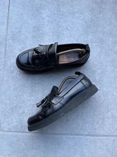 Fred Perry Fred Perry X George Cox Women's Black Tassel Loafer Size US 6 / IT 36 - 1 Thumbnail