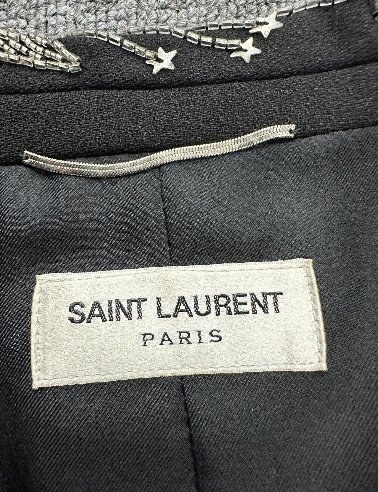 Saint Laurent Paris *RARE* Saint Laurent SS15 Star Blazer Sz.50 Size US M / EU 48-50 / 2 - 6 Thumbnail