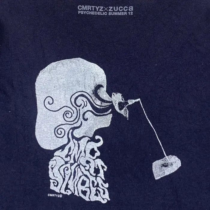 Zucca ZUCCA x CMRTYZ PSYCHEDELIC 2012 Summer Tee Shirt Size US M / EU 48-50 / 2 - 6 Thumbnail