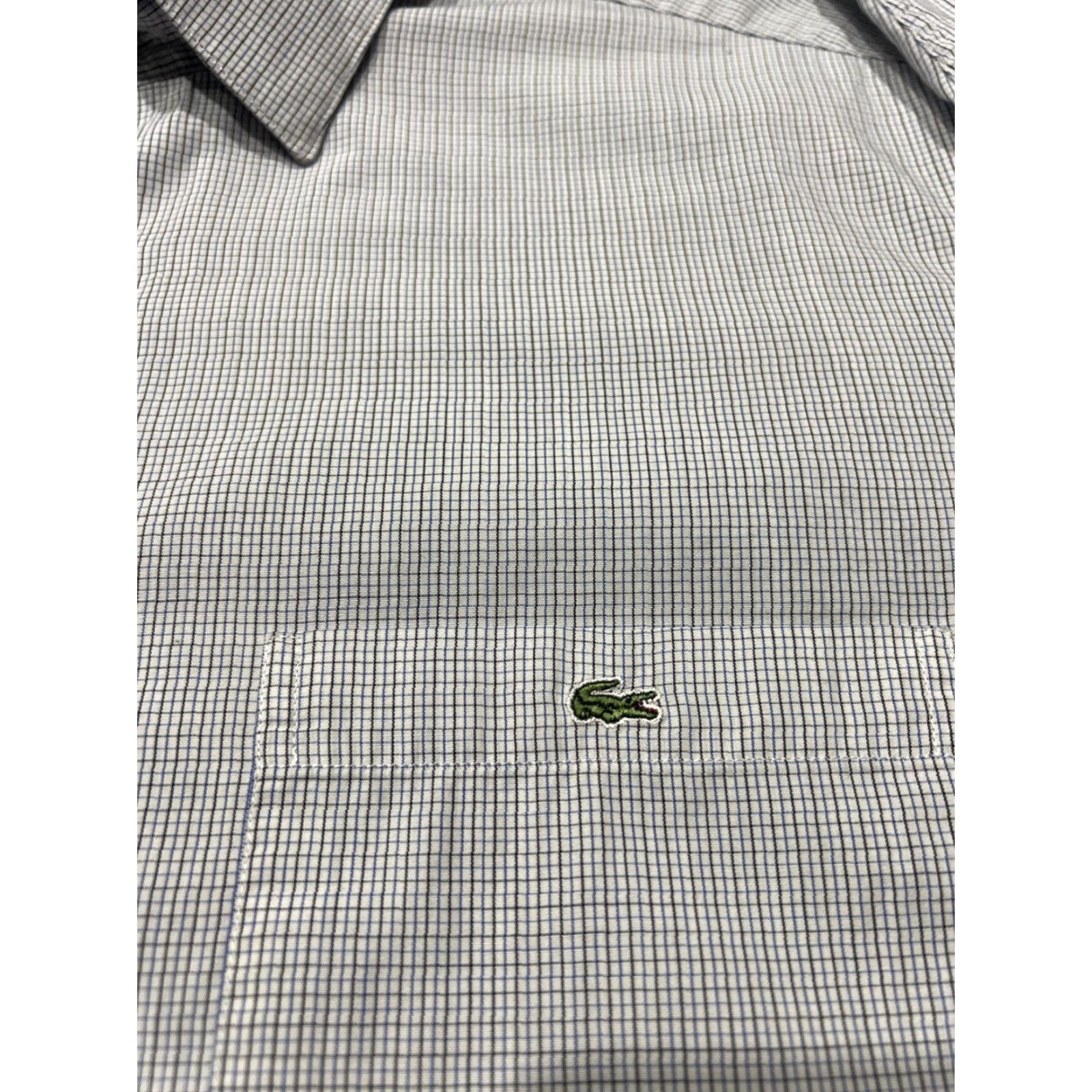 Lacoste Lacoste Men's Button-Up Shirt Size 42 Long Sleeve Cotton Multicolor Classic Casual Business Size US XL / EU 56 / 4 - 3 Thumbnail