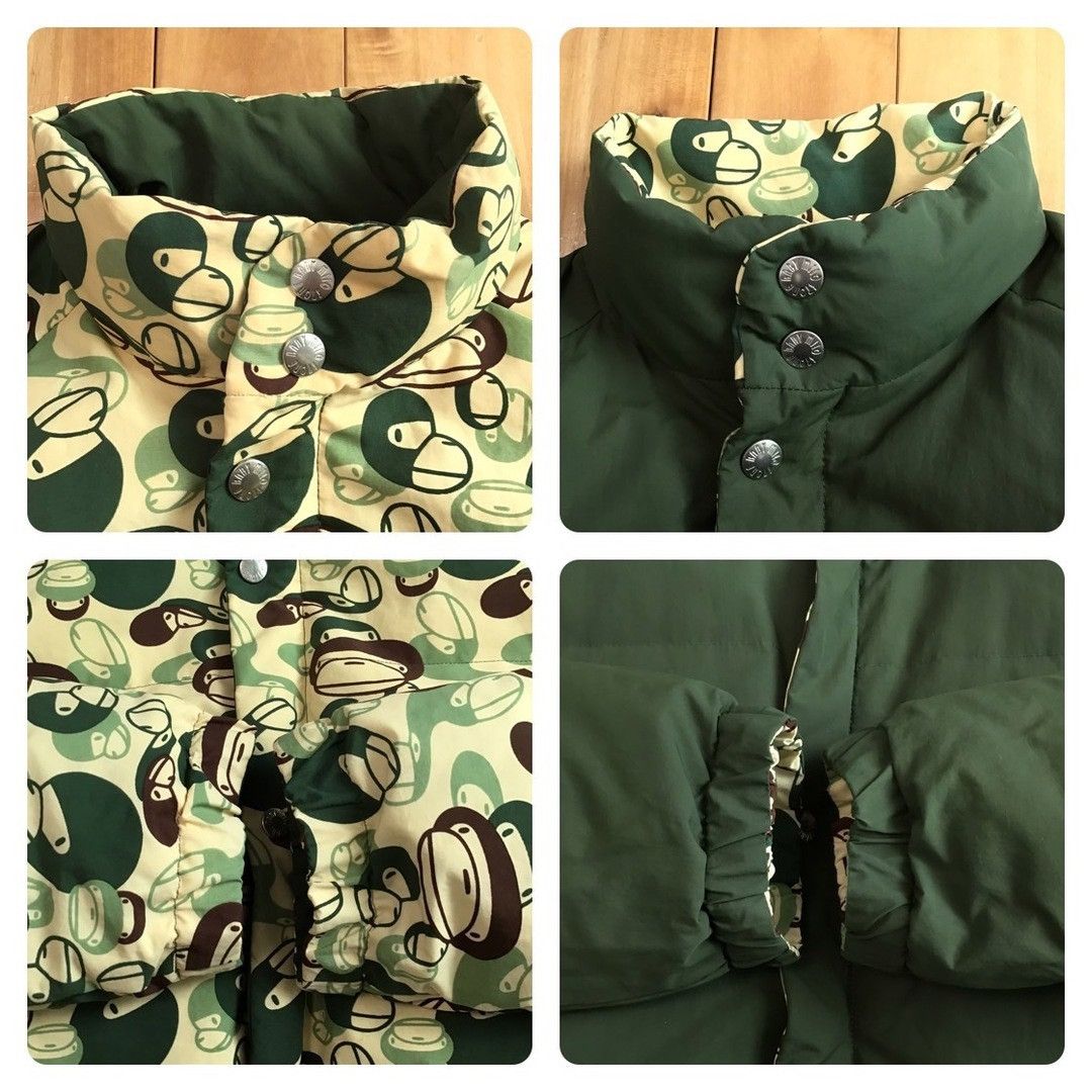 Bape 🔥Reversible🔥 BAPE Puffer Down Jacket Milo Camo a bathing ape Size US S / EU 44-46 / 1 - 7 Thumbnail