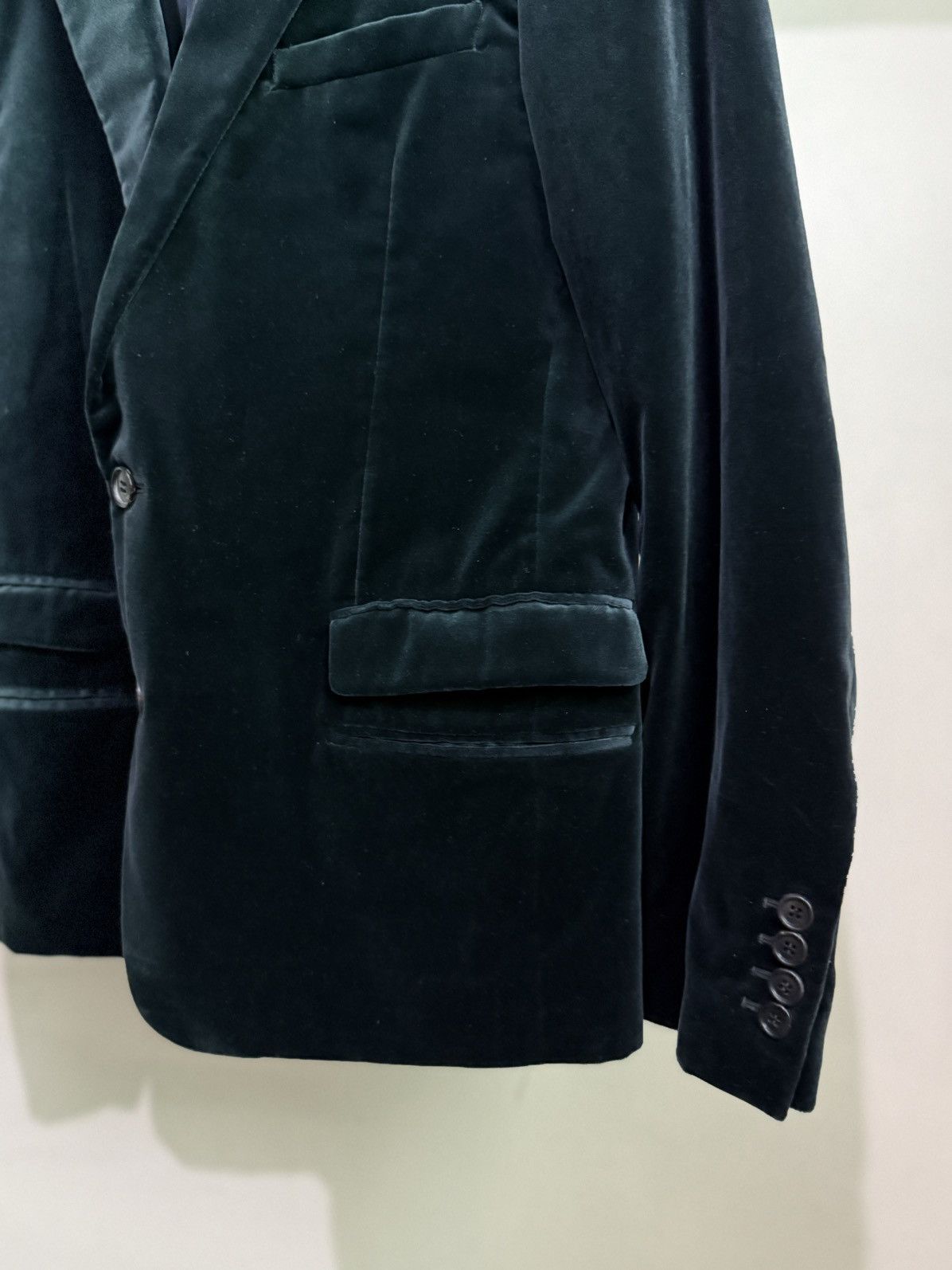 Dior Dior Homme Velvet Jacket Size US L / EU 52-54 / 3 - 3 Thumbnail
