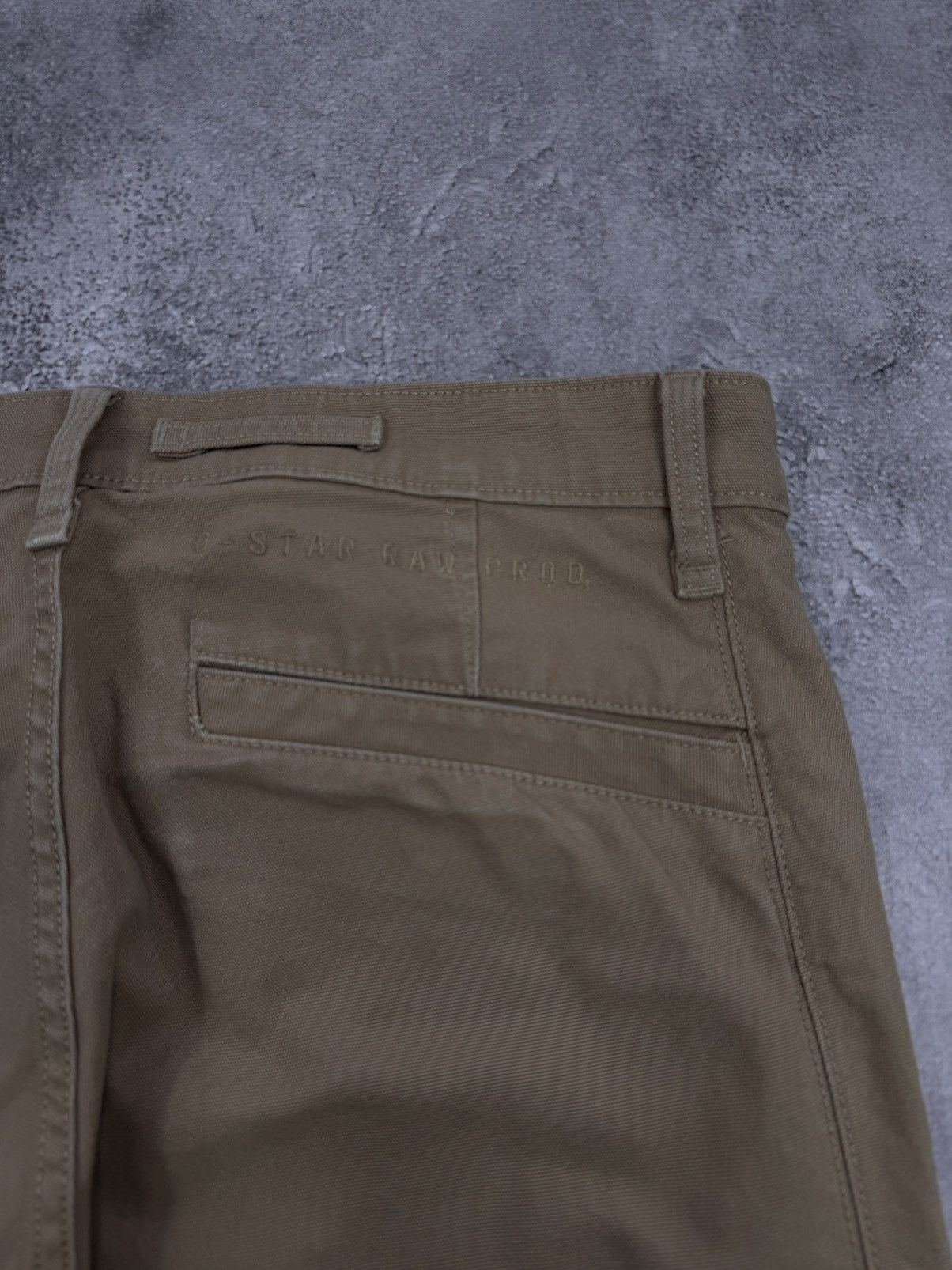 G-Star G-Star Raw Men Bronson 2.0 Chino Pants Beige Straight Size US 33 - 2 Thumbnail
