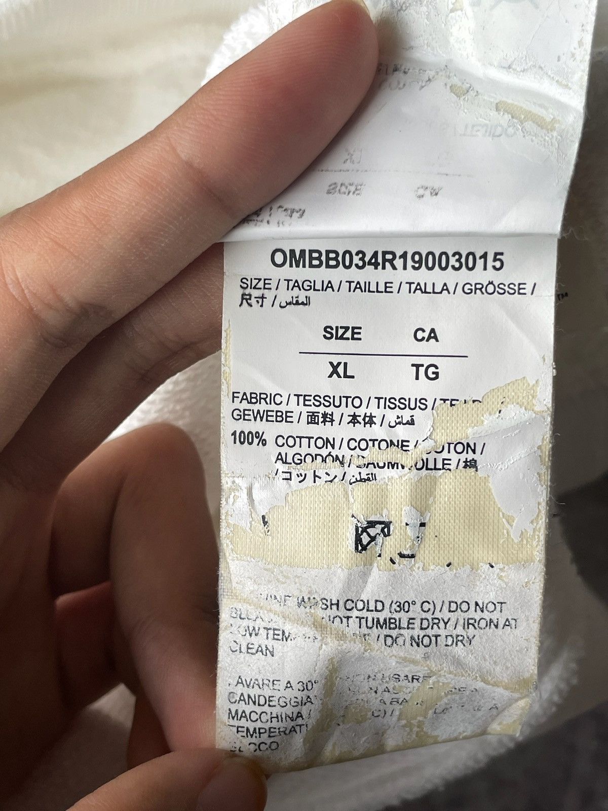 Off-White Off-White Virgil Abloh Hoodie Size US XL / EU 56 / 4 - 11 Thumbnail