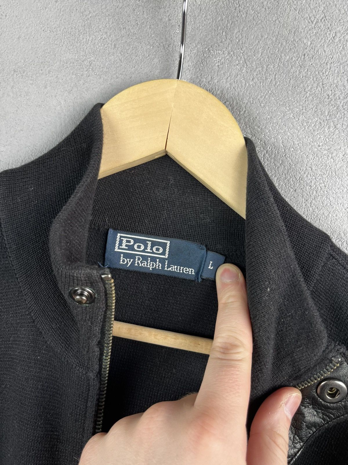 Polo Ralph Lauren Polo Ralph Lauren zip sweater mens size L Size US L / EU 52-54 / 3 - 10 Thumbnail