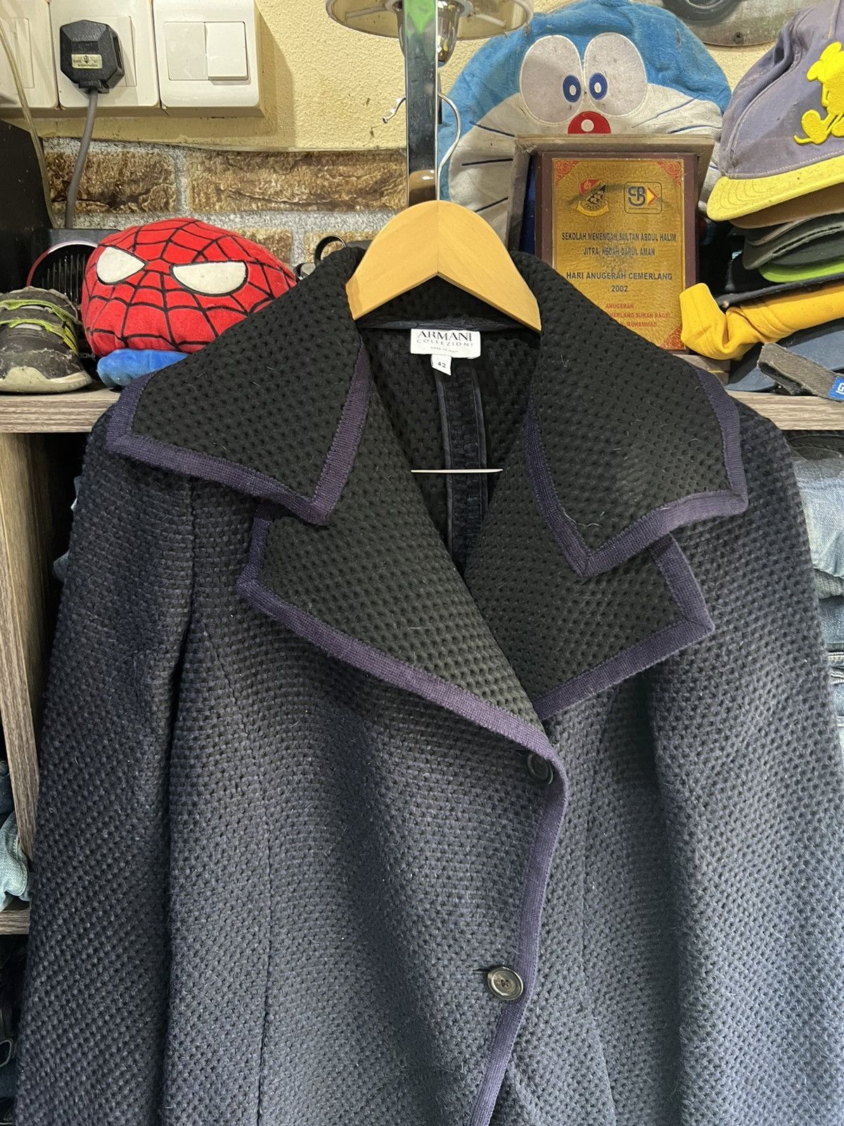 Armani 🔥Armani Collezioni Made in Italy Long Coat Size S / US 4 / IT 40 - 3 Thumbnail