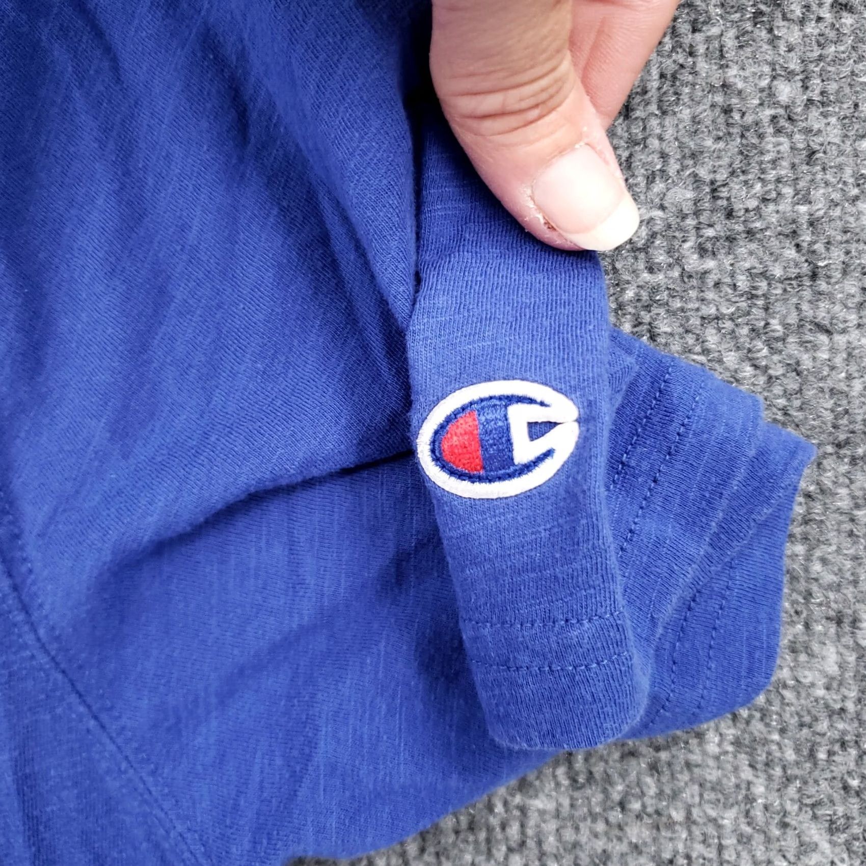 Champion Champion T-Shirt Mens M Medium Blue Crew Neck Short Sleeve Athleticwear Tee Size US M / EU 48-50 / 2 - 5 Thumbnail