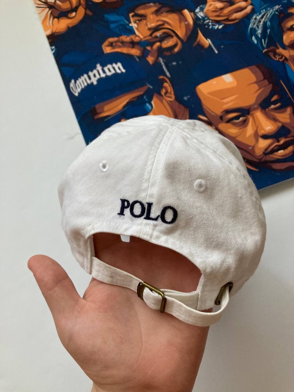 Polo Ralph Lauren Polo Ralph Lauren Vintage USA Big Logo Cap Size ONE SIZE - 2 Thumbnail