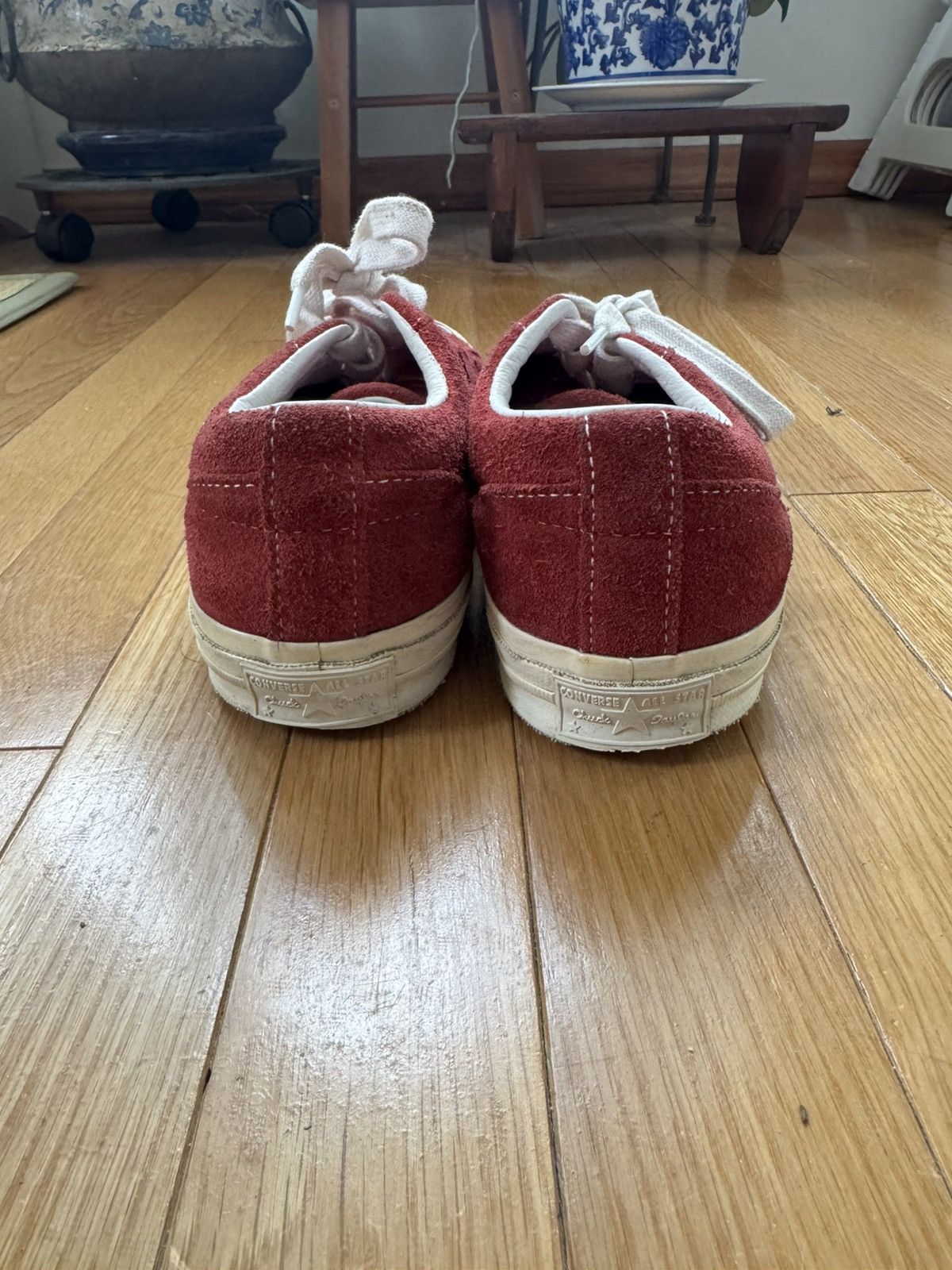 Converse × Golf le Fleur Converse X Golf le Fleur Size 6 Rhubarb Red Size US 6 / EU 39 - 7 Thumbnail
