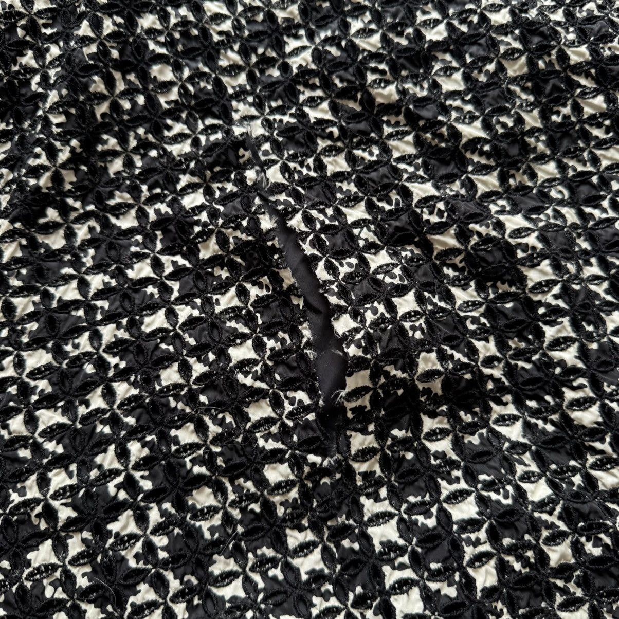 Moncler Moncler tweed print fiadone jacket black womens M size Size M / US 6-8 / IT 42-44 - 24 Thumbnail