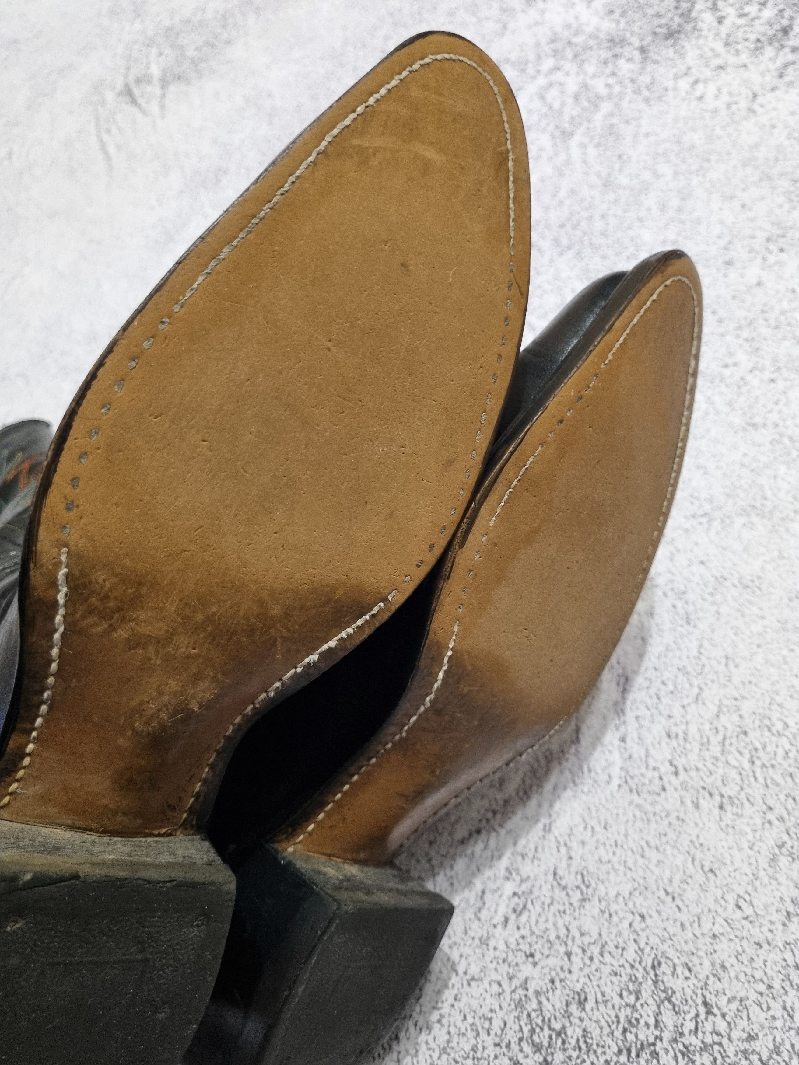 Vintage Vintage Leather Cowboy Western Boots Size US 10.5 / EU 43-44 - 15 Thumbnail