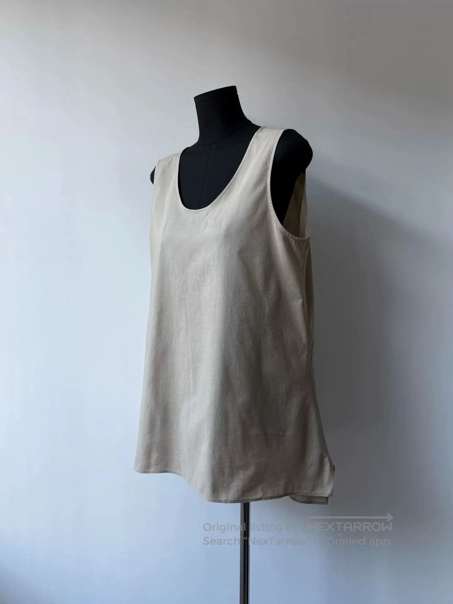Y's Yohji Yamamoto Y's Zen-Inspired Sleeveless Top. Size S / US 4 / IT 40 - 3 Thumbnail
