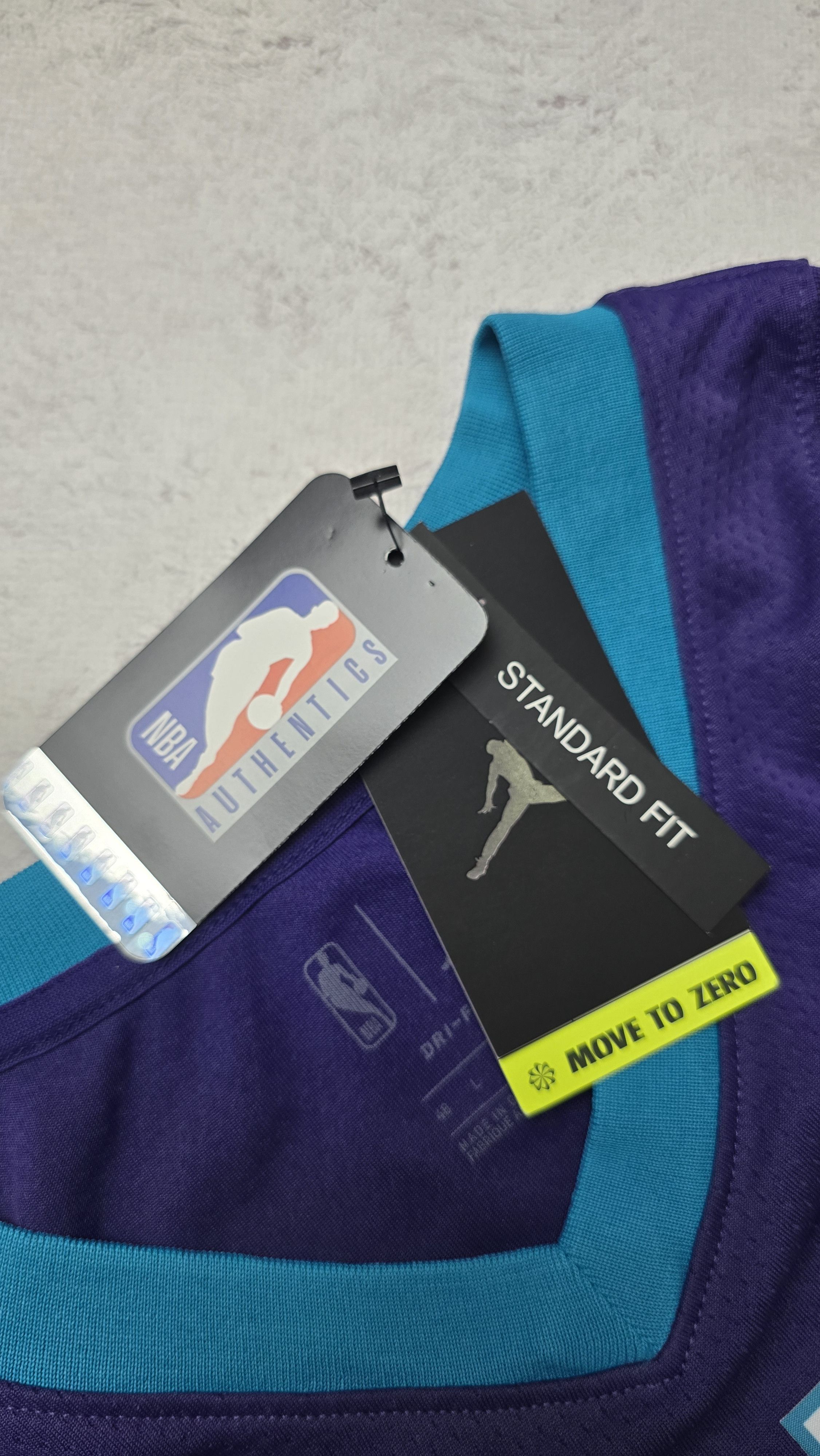 Nike Charlotte Hornets Jordan Brand Statement Swingman Jersey Size US L / EU 52-54 / 3 - 11 Thumbnail