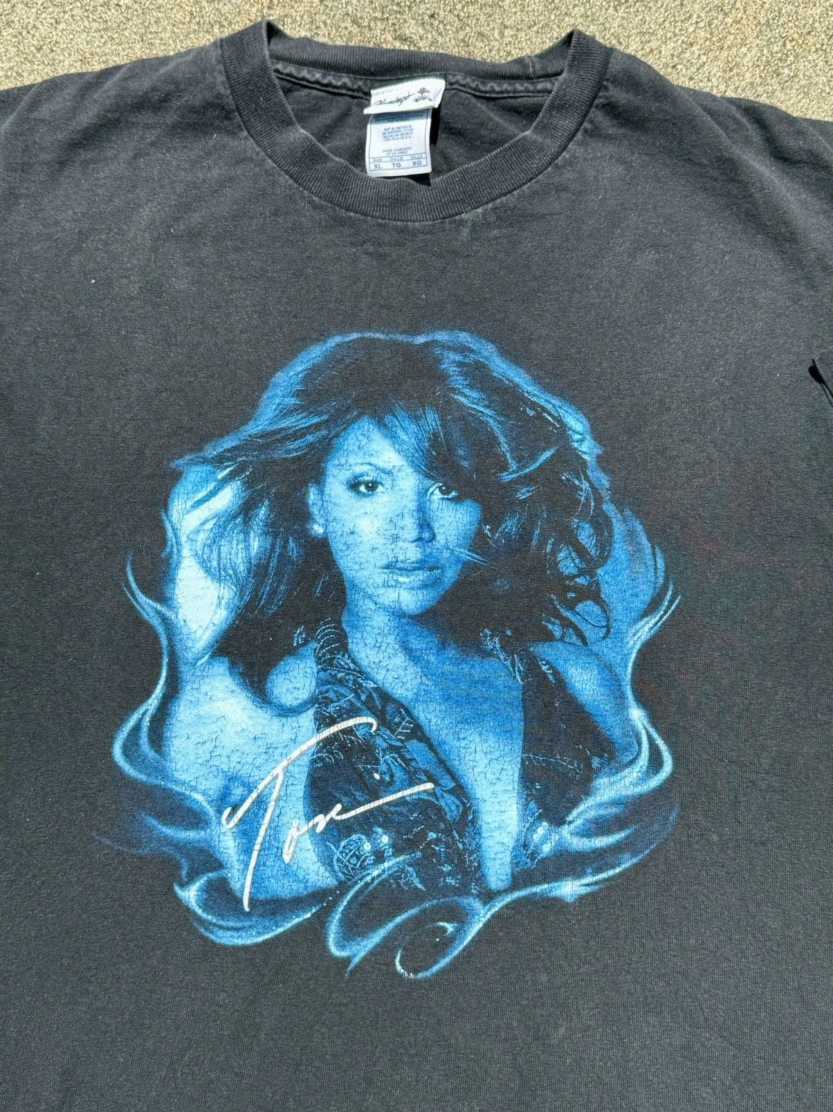 Band Tees × Rap Tees × Vintage Toni Braxton Vintage 90’s Rap Concert Band T-Shirt Size US XL / EU 56 / 4 - 2 Thumbnail