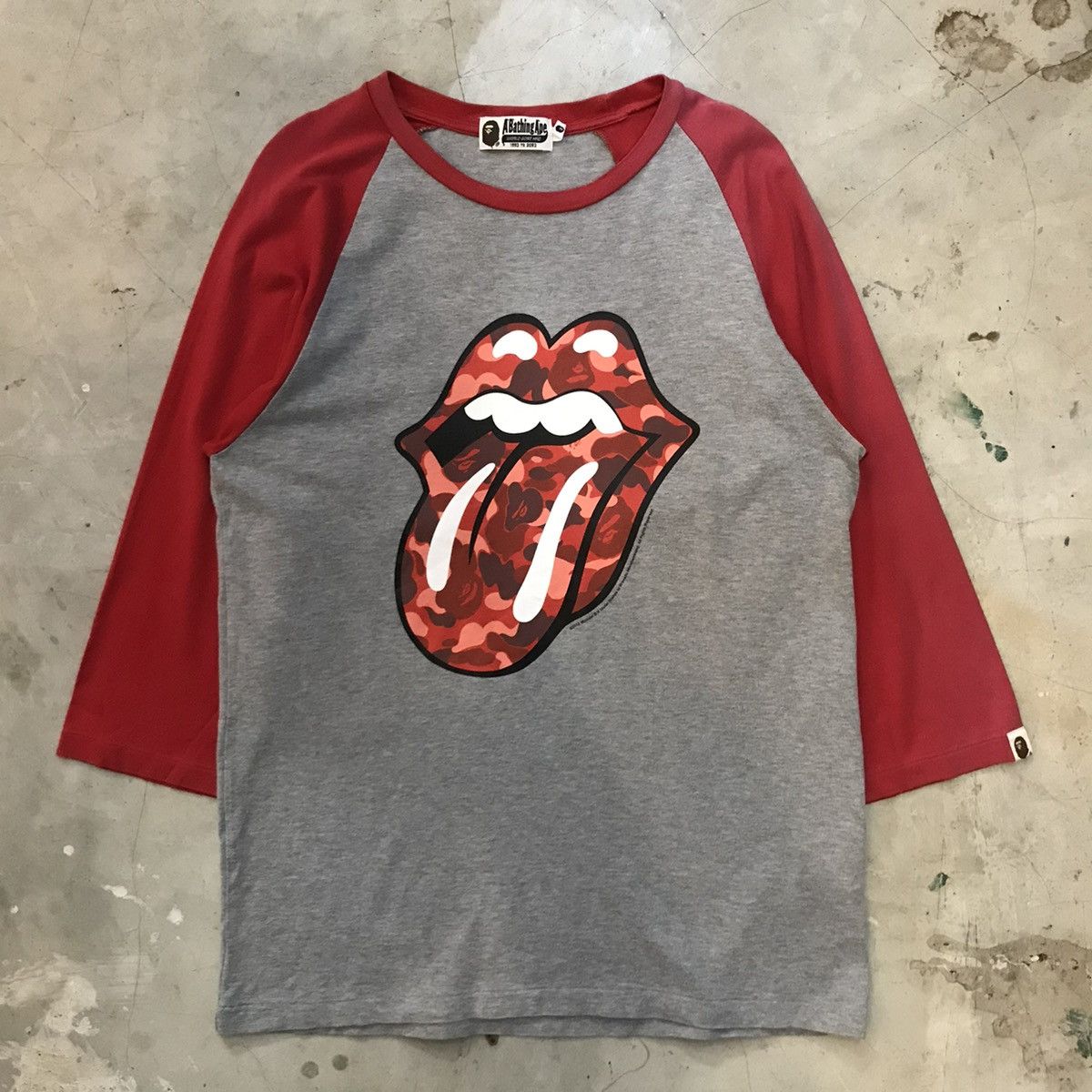 Bape Rolling Stones Tee | Grailed