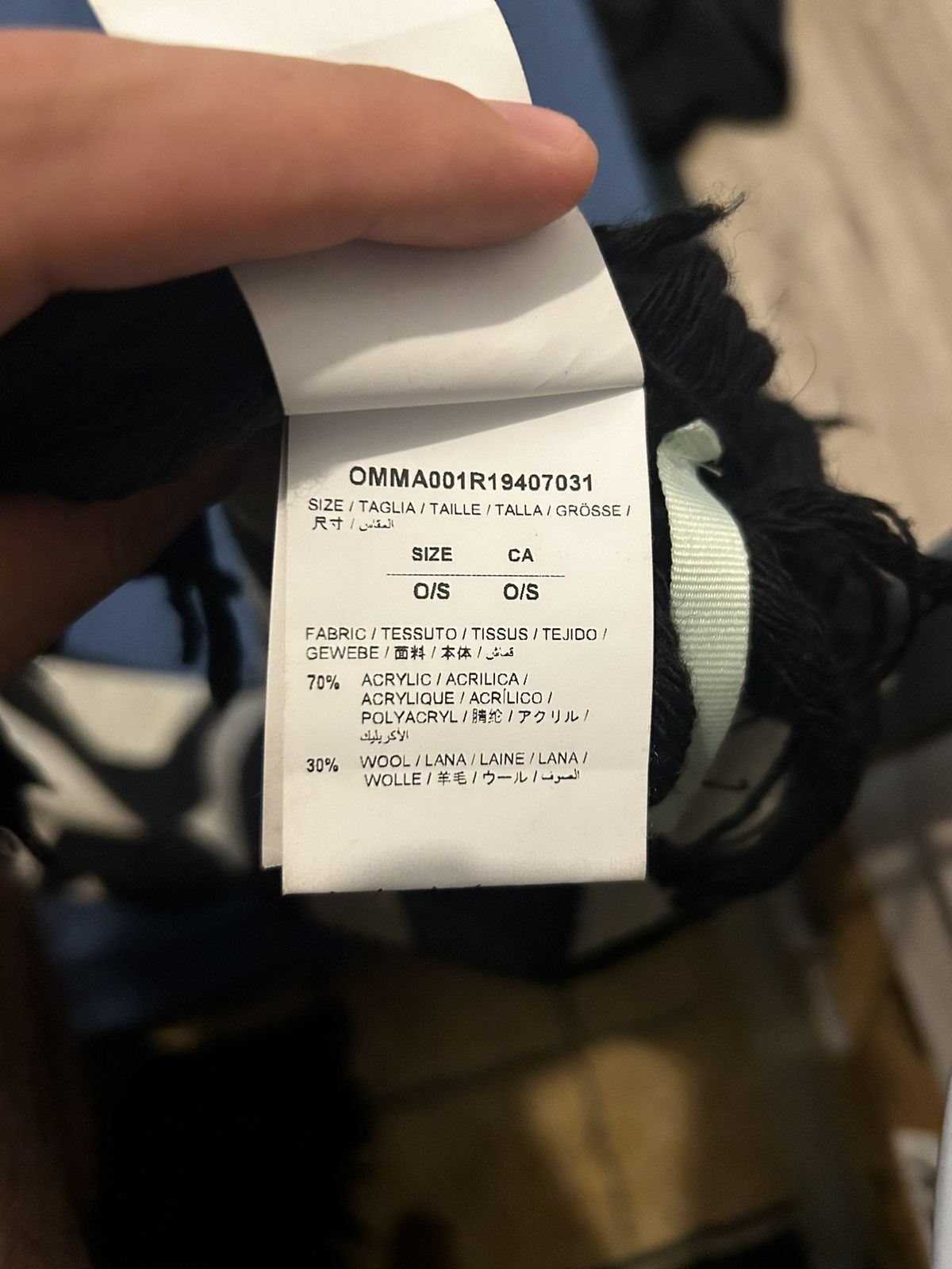 Off-White Off-White Scarf Size ONE SIZE - 15 Thumbnail