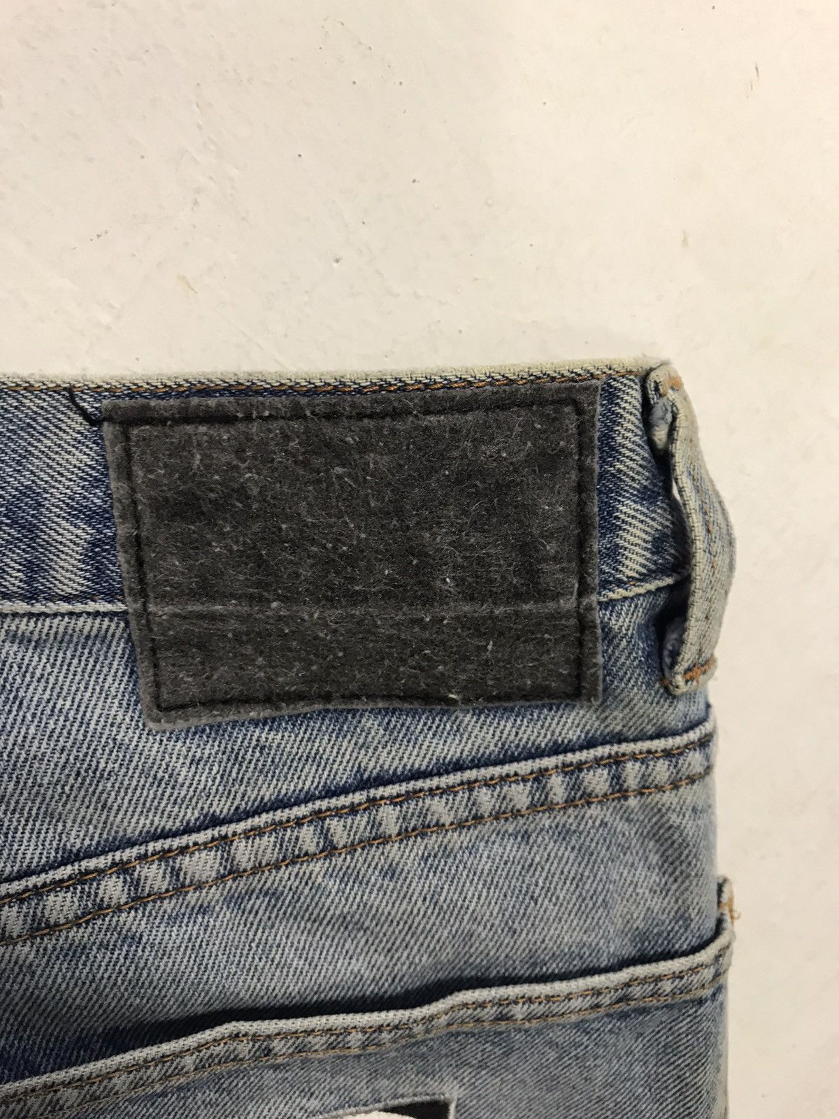 Alien Workshop Alien Beschwa Faded Indigo Denim Baggy Buttonfly Size 32 Size US 30 / EU 46 - 8 Thumbnail