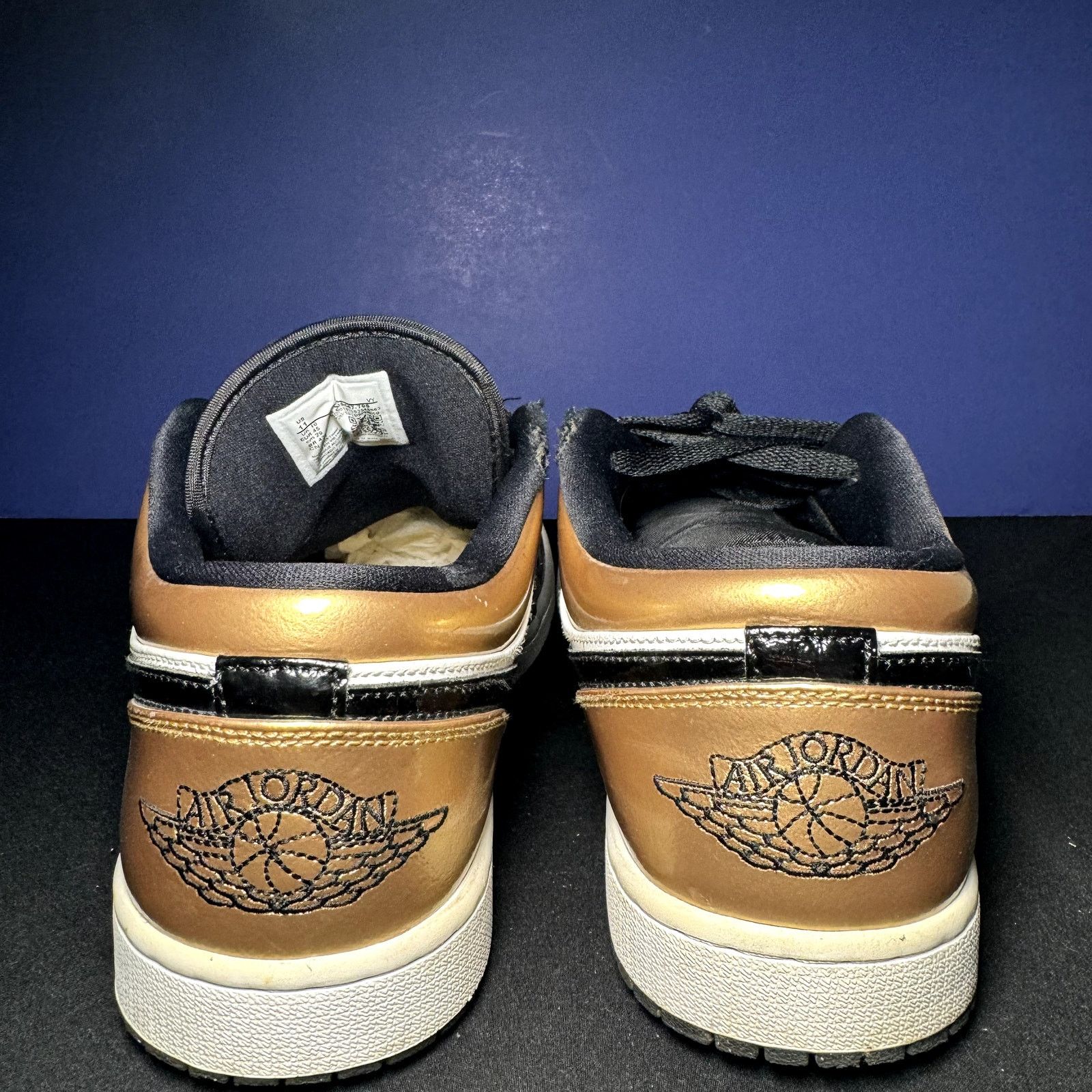Jordan Brand × Nike Size 11 - Nike Air Jordan 1 Low Gold Toe Men's Shoes Size US 11 / EU 44 - 5 Thumbnail