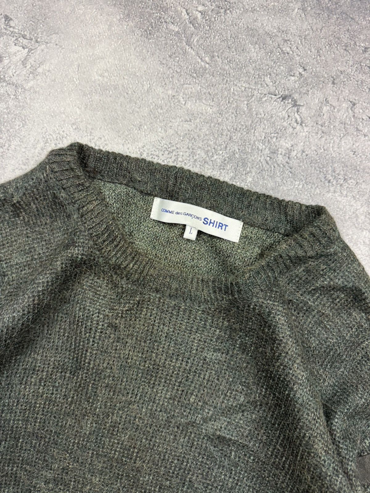Comme des Garcons SHIRT Comme des Carçons SHIRT Wool Sweater Japanese Brand Size US L / EU 52-54 / 3 - 10 Thumbnail
