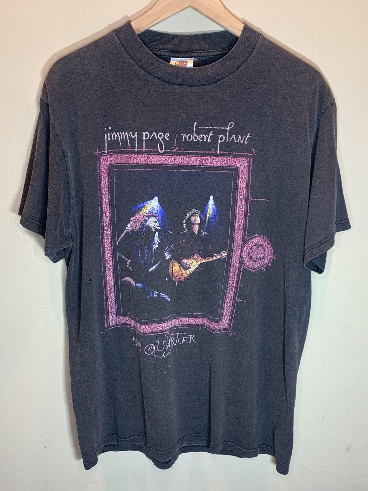 Band Tees RARE* Vintage 90’s Led Zeppelin No Quarter Tour Band T-Shirt Size US L / EU 52-54 / 3 - 1 Thumbnail