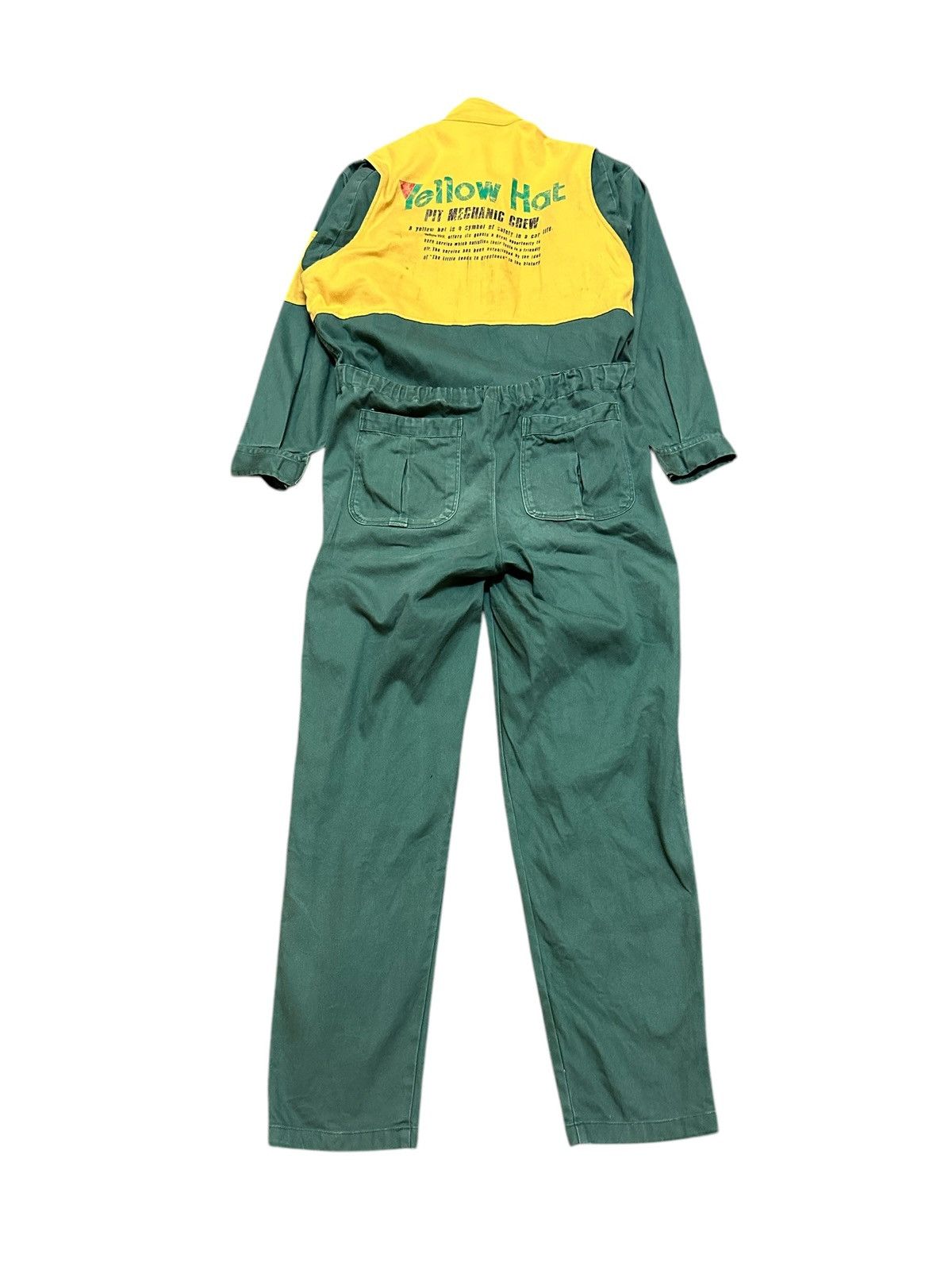Vintage Vintage Yellow Hat Overall Jumpsuit Size US 34 / EU 50 - 2 Thumbnail