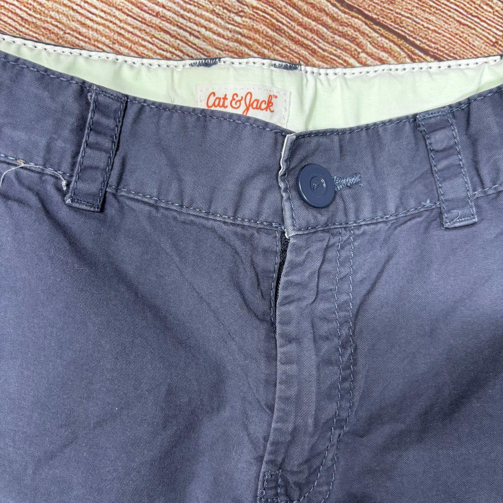 Other Cat & Jack Boys' Navy Blue Shorts Size 10 Size US 26 / EU 42 - 3 Thumbnail