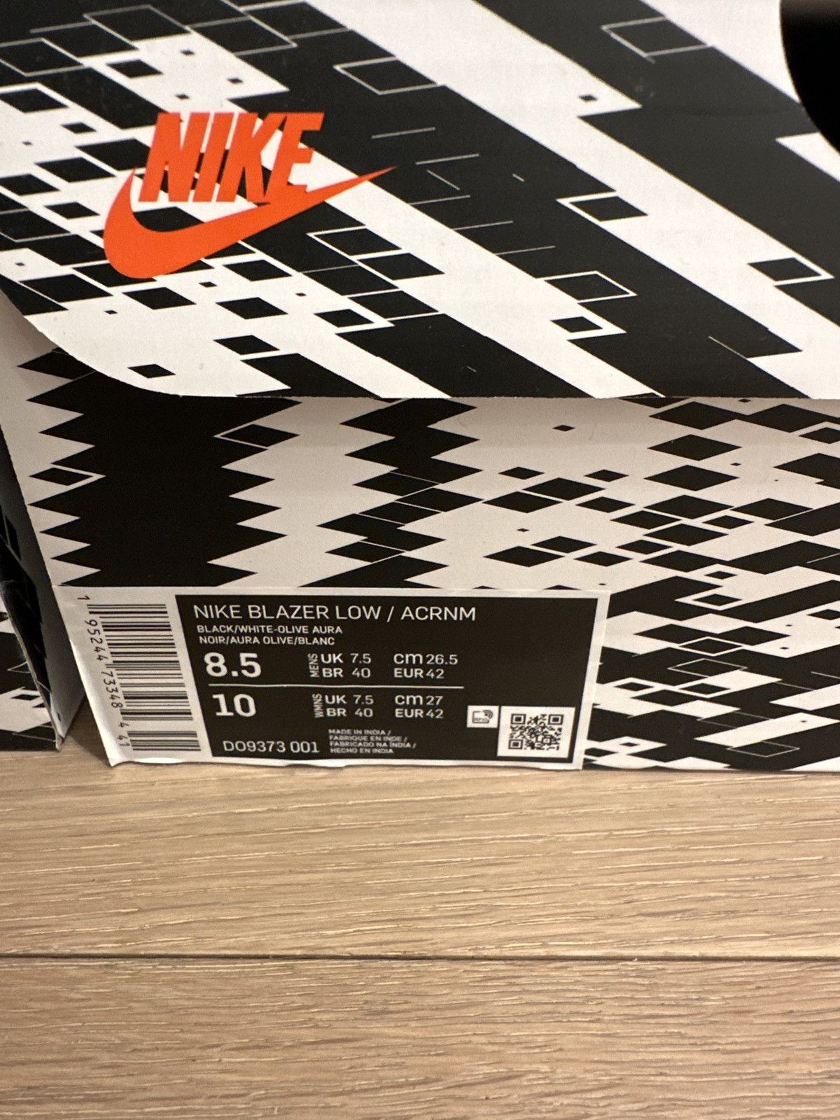 Acronym × Nike Nike X Acronym Blazer Both Colorways Size US 8.5 / EU 41-42 - 6 Thumbnail