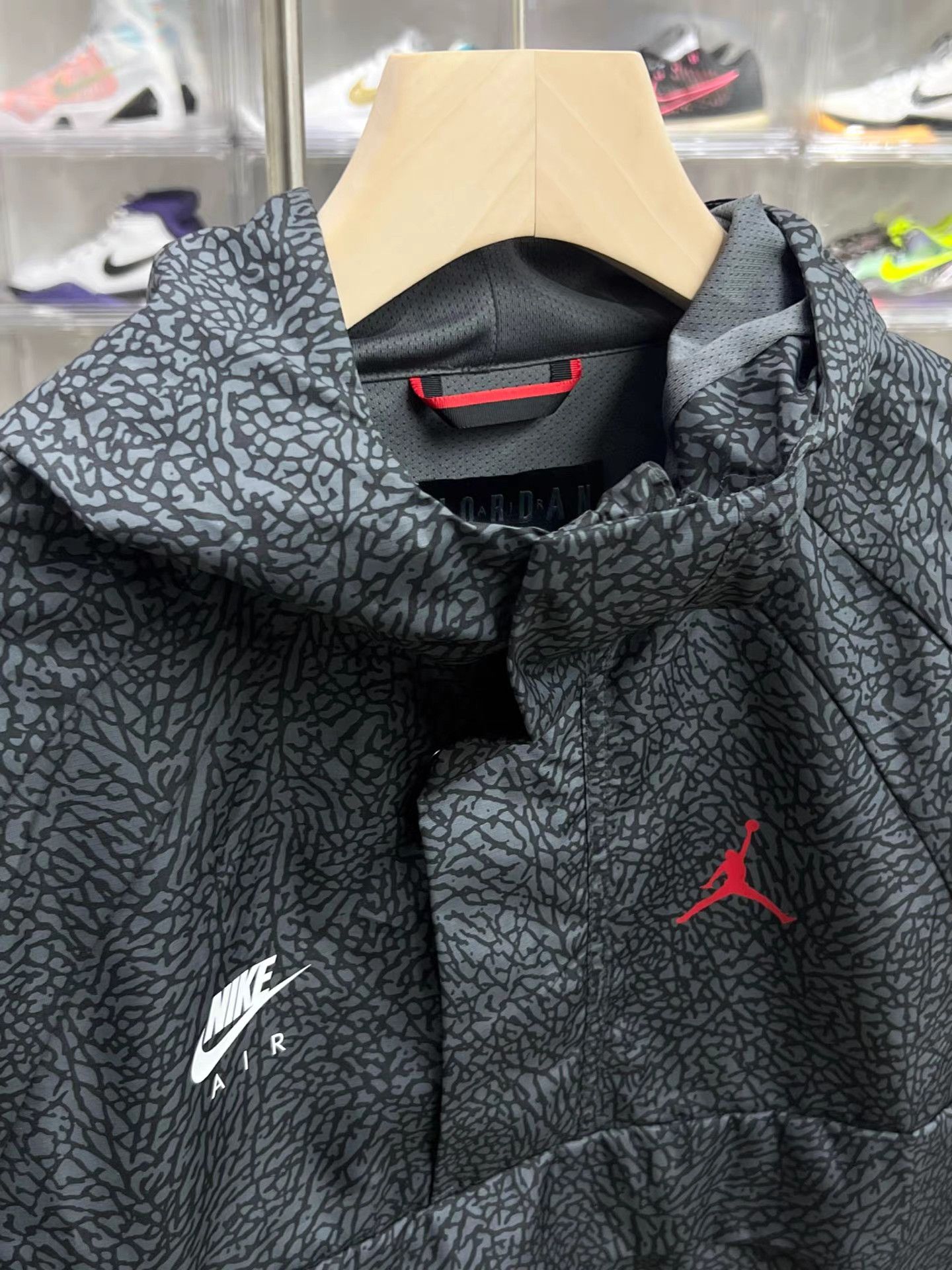 Jordan Brand JORDAN Hooded Half-Zip Sweatshirt K15 Size US M / EU 48-50 / 2 - 2 Thumbnail