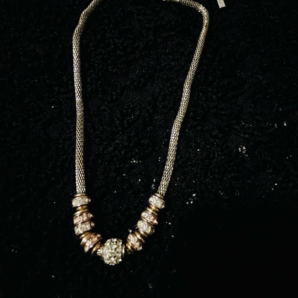 Designer Vintage Joe fresh Silver Tone Necklace and Earrings Set Size ONE SIZE - 6 Thumbnail