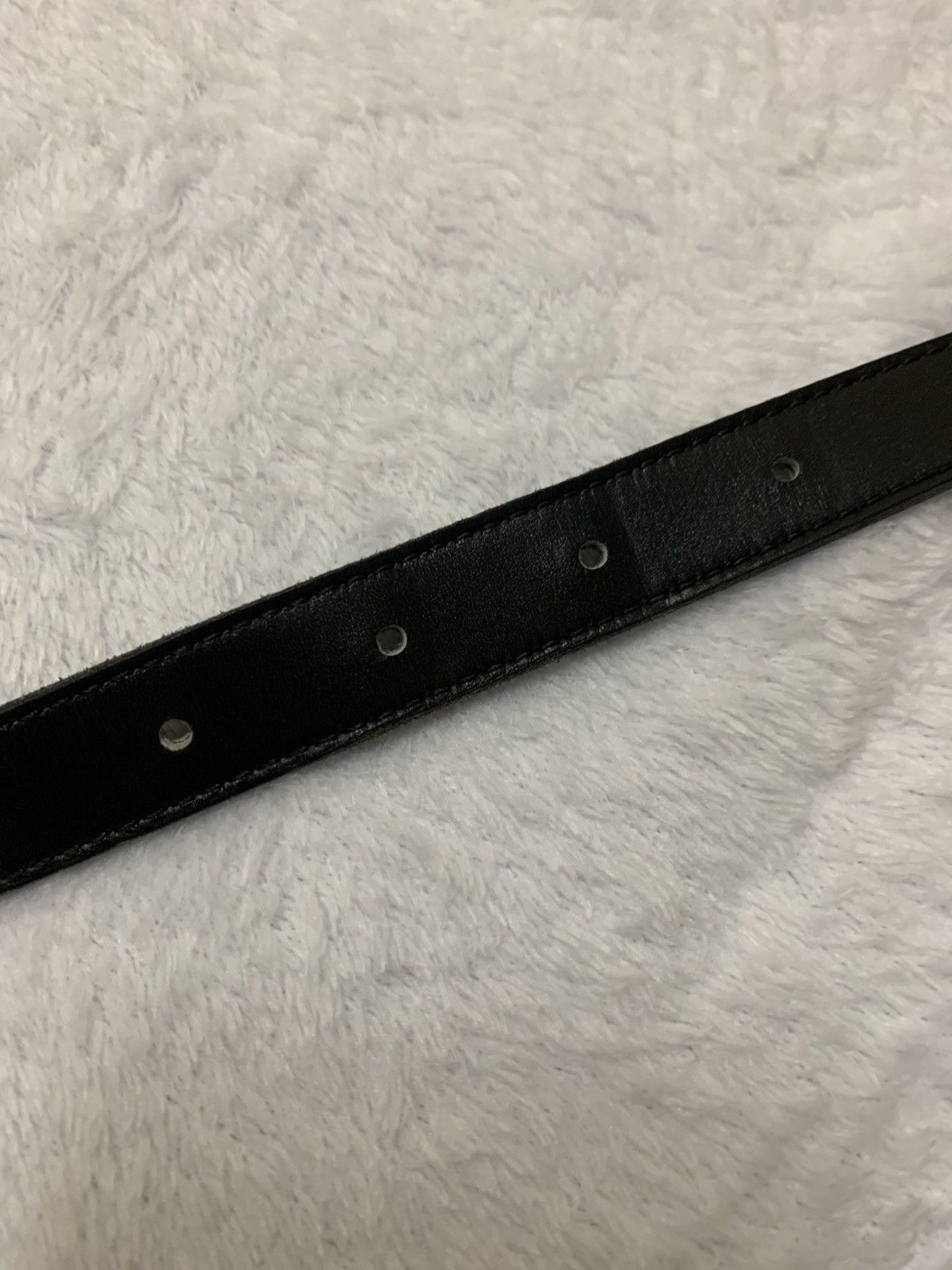 Yves Saint Laurent YSL leather belt Size ONE SIZE - 5 Thumbnail