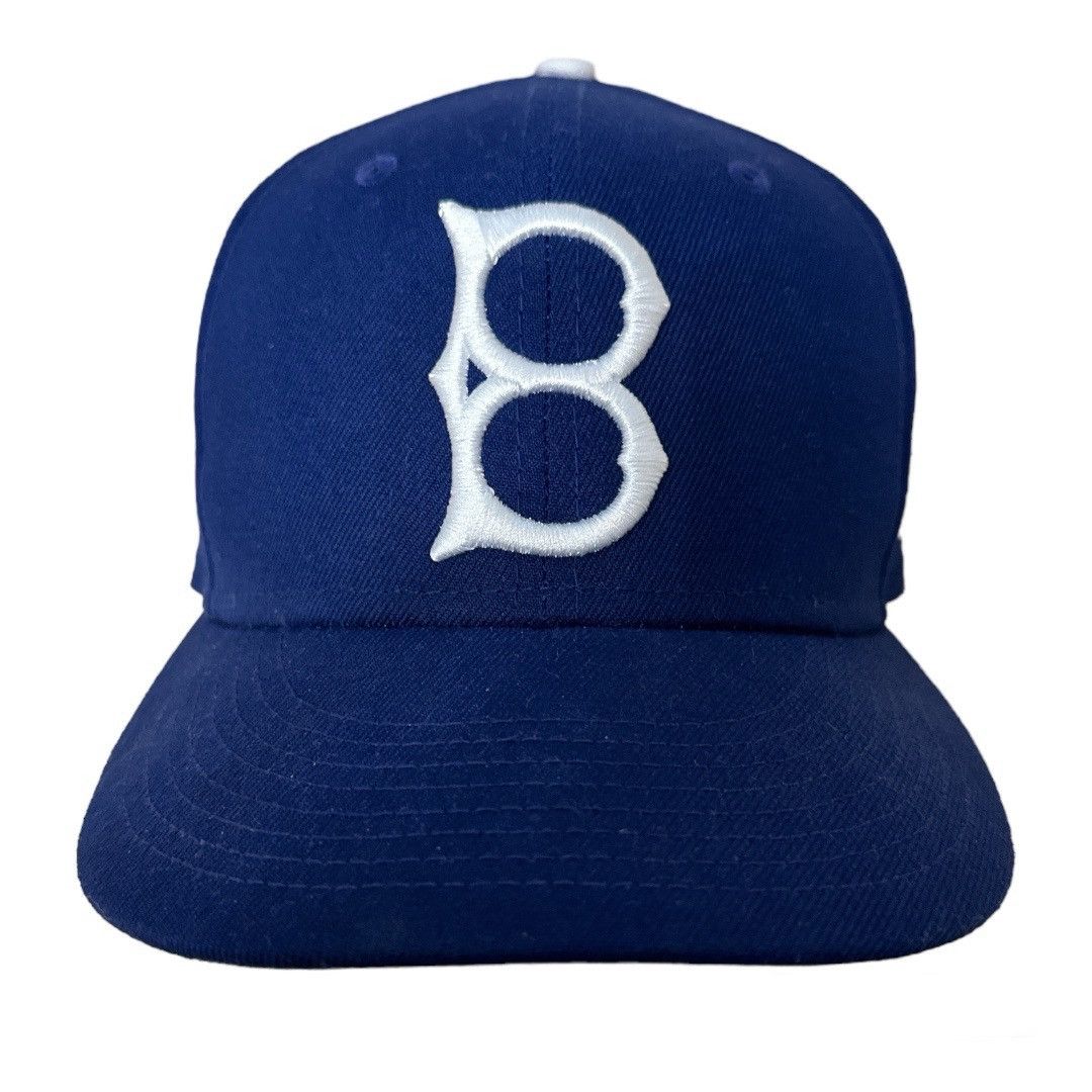 New Era Brooklyn Dodgers Blue New Era 59fifty Hat 7 1/4 Grailed