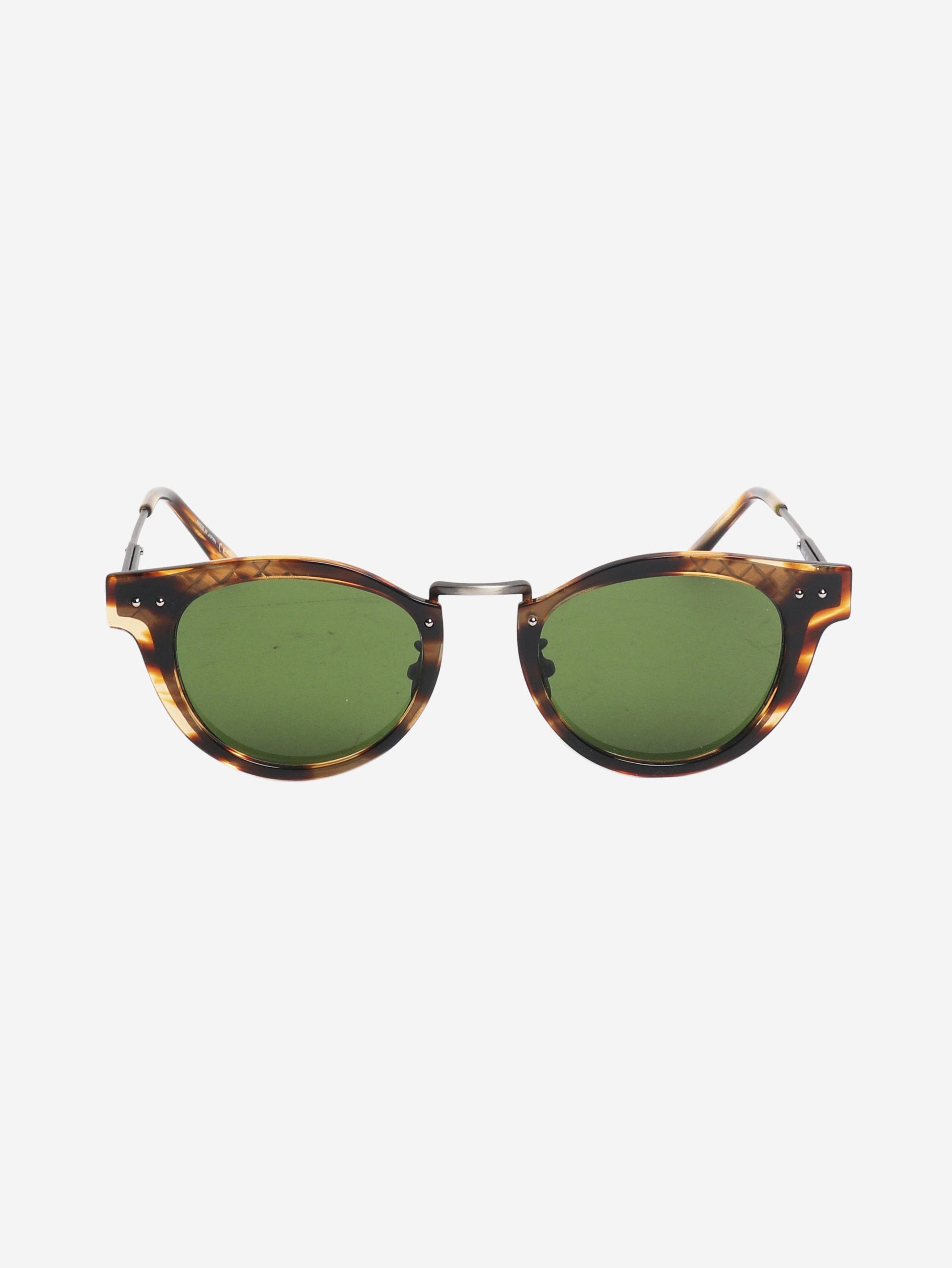 Bottega Veneta Brown tortoise shell sunglasses Size ONE SIZE - 1 Thumbnail