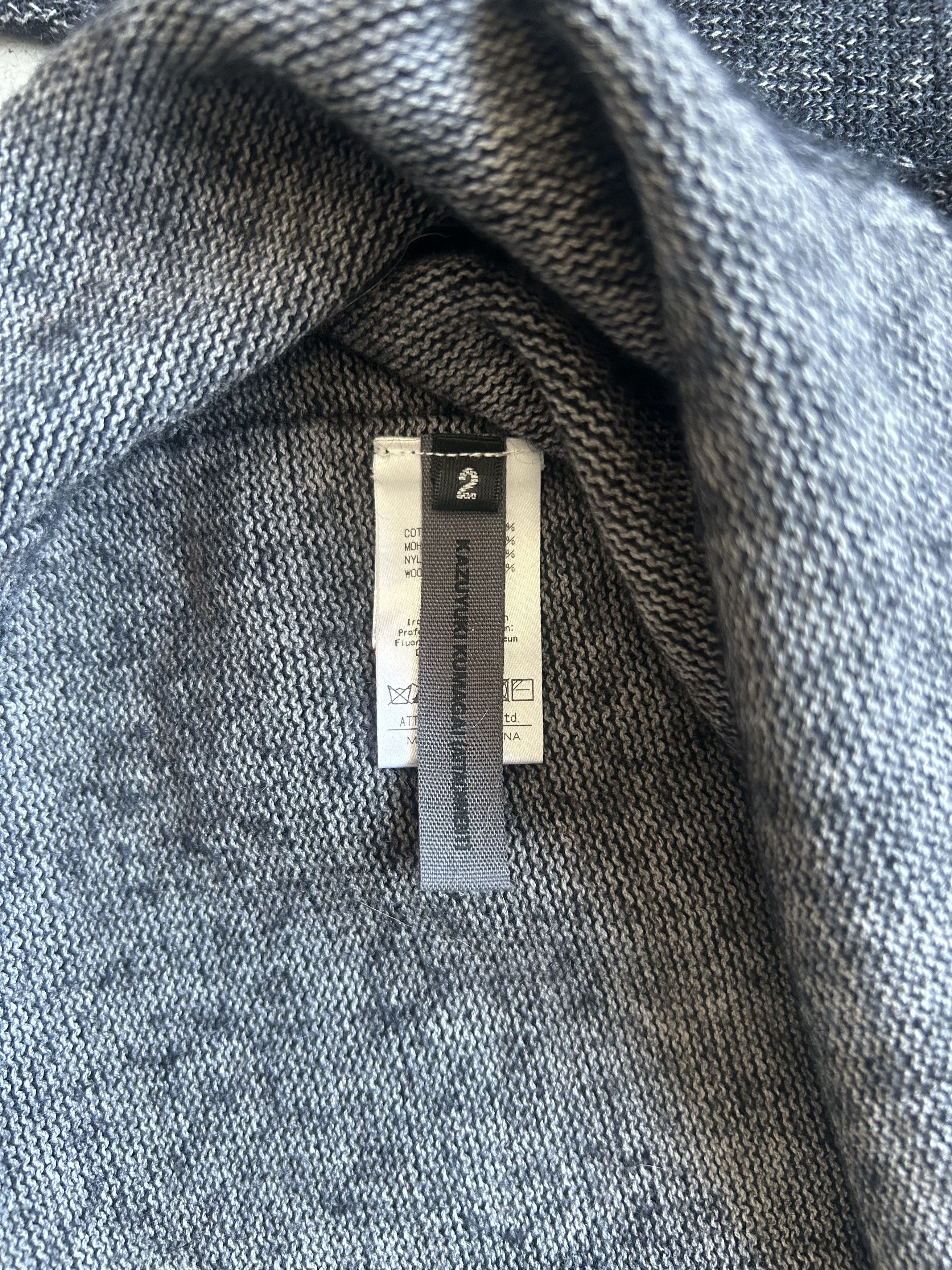 Kazuyuki Kumagai Attachment Kazuyuki Kumagai Attatchment Cotton Mohair Blend Sweater Size US M / EU 48-50 / 2 - 4 Thumbnail