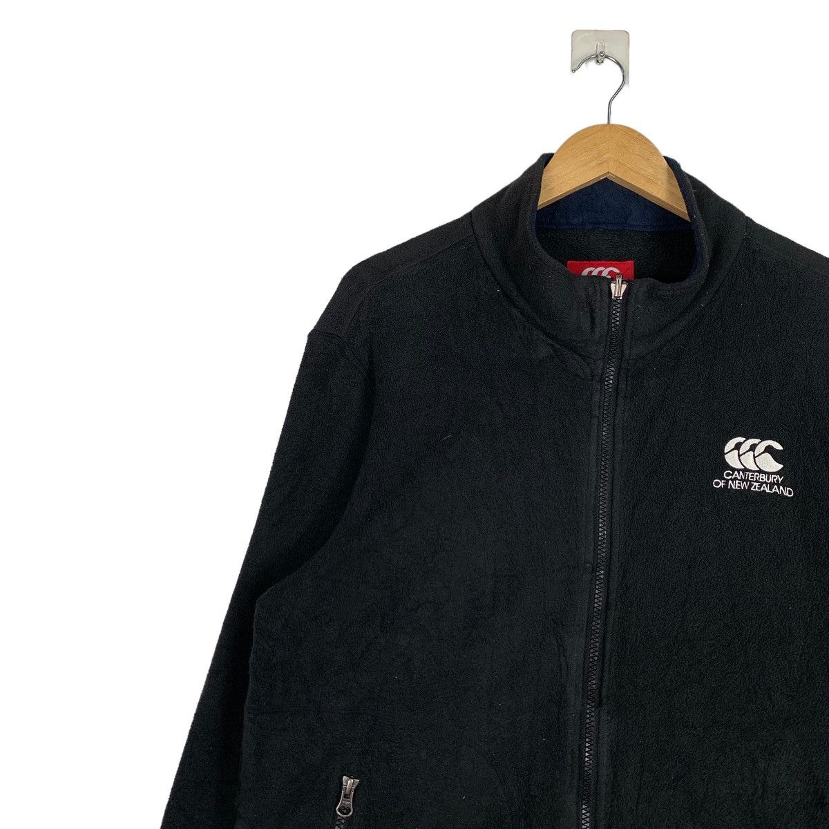Canterbury of New Zealand CANTERBURY Embroidery Logo Zipper Fleece Jacket #1020-C46 Size US L / EU 52-54 / 3 - 6 Thumbnail