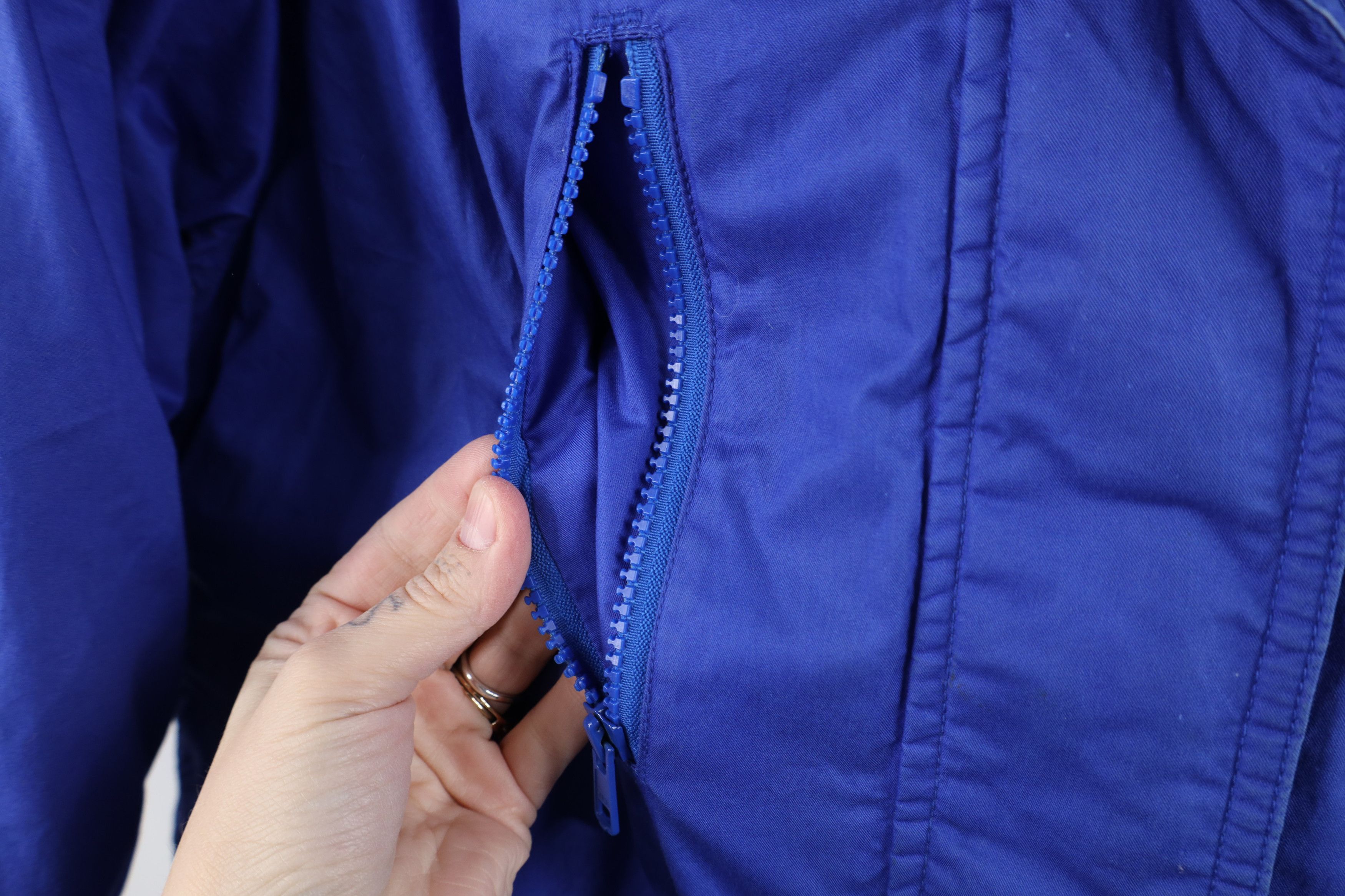 Eddie Bauer Vintage 90s Eddie Bauer Duck Down Puffer Chore Jacket Size M / US 6-8 / IT 42-44 - 5 Thumbnail