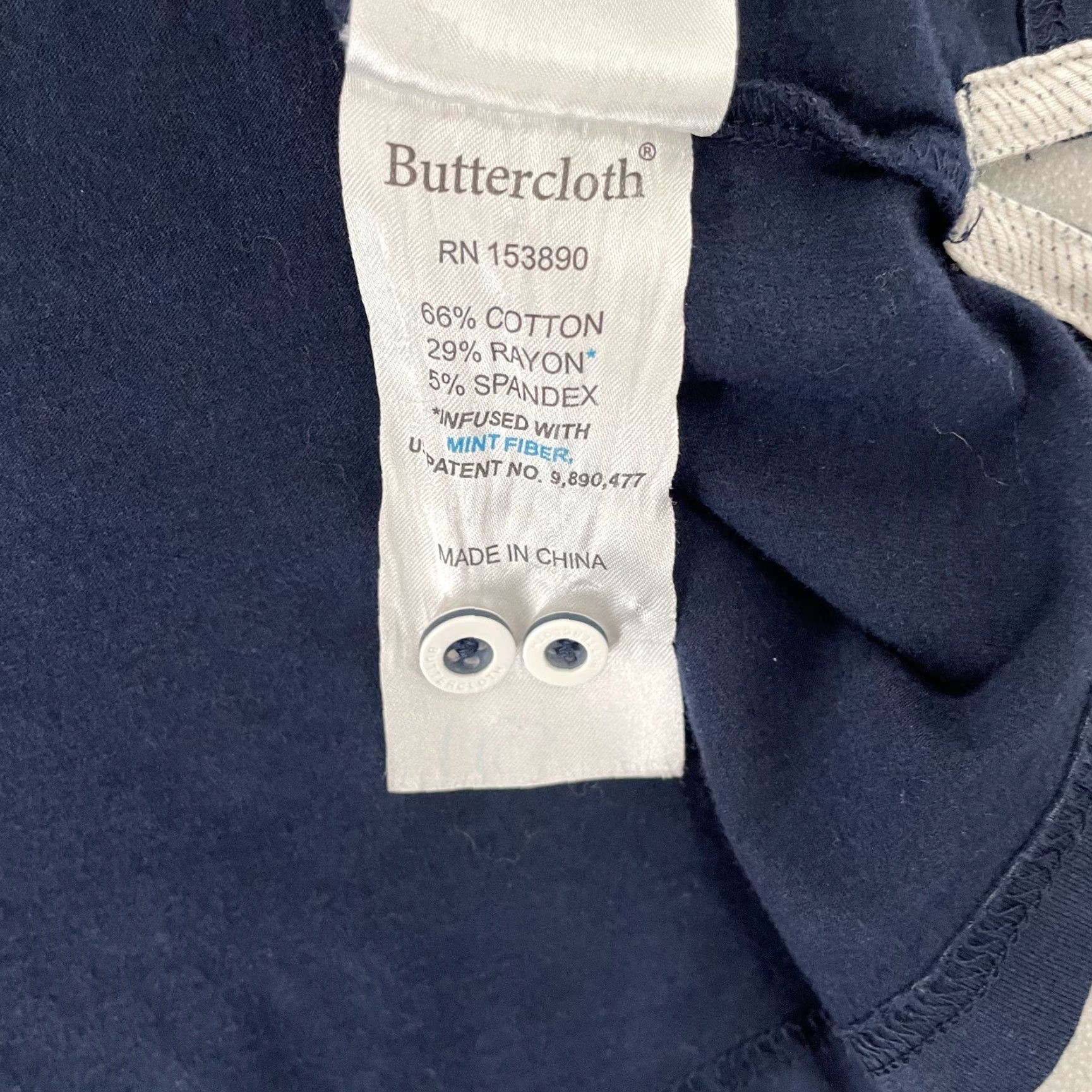 Vintage Vintage Butter Cloth Polo Shirt Adult XL Short Sleeve Blue Logo Casual Mens Size US XL / EU 56 / 4 - 7 Thumbnail