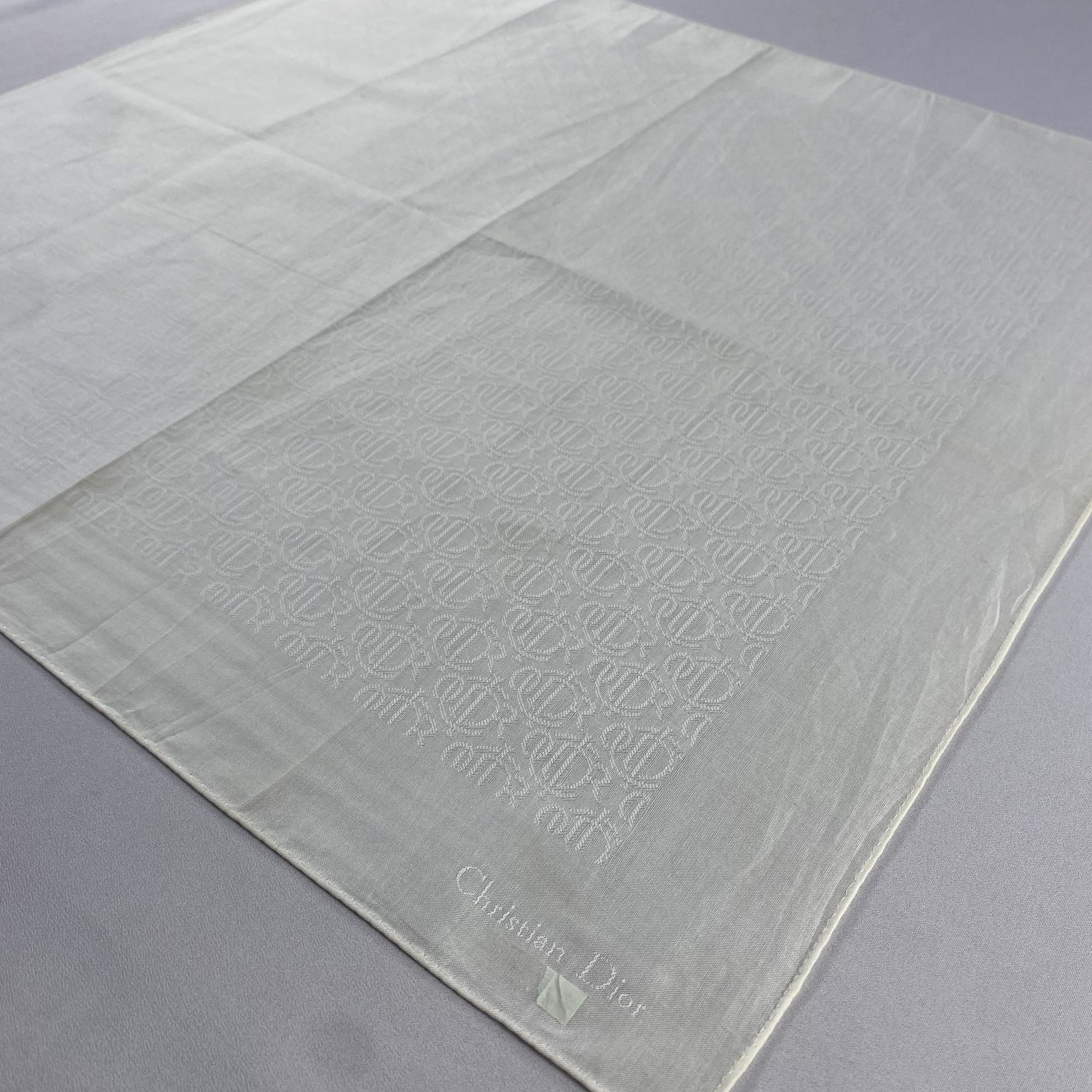 Vintage Christian Dior Monsieur Handkerchief / Neckerchief-P686 Size ONE SIZE - 2 Thumbnail
