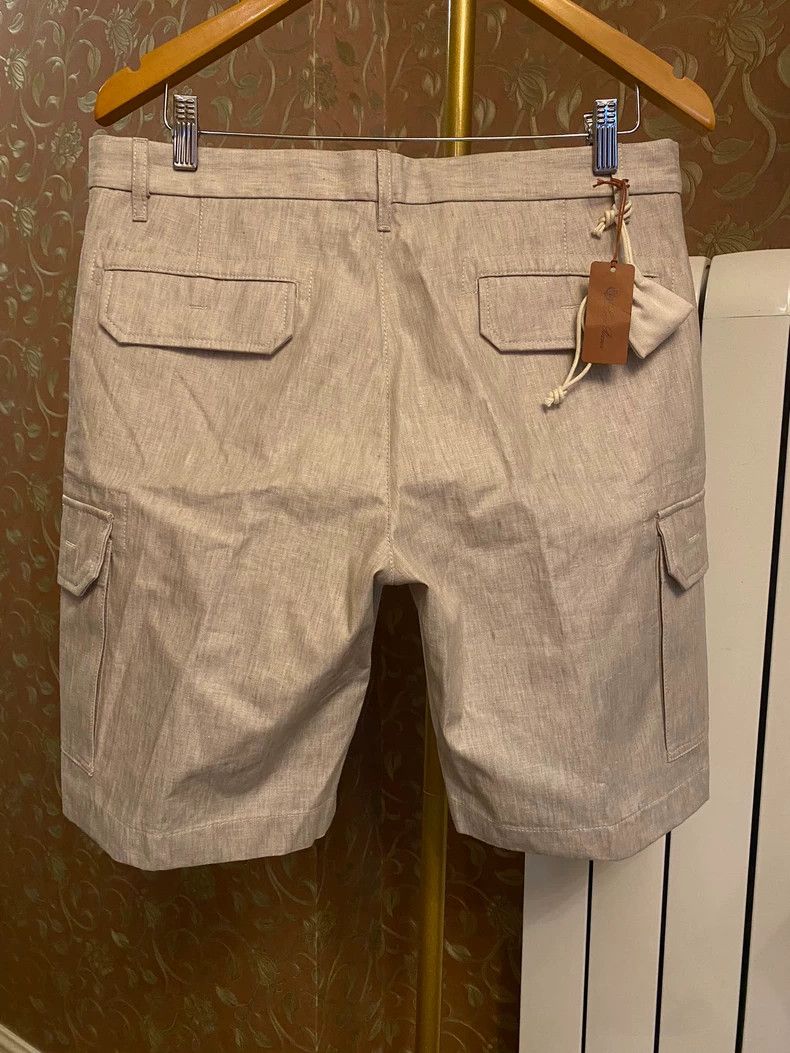 Loro Piana LORO PIANA Flax Bermuda shorts Size US 32 / EU 48 - 3 Thumbnail