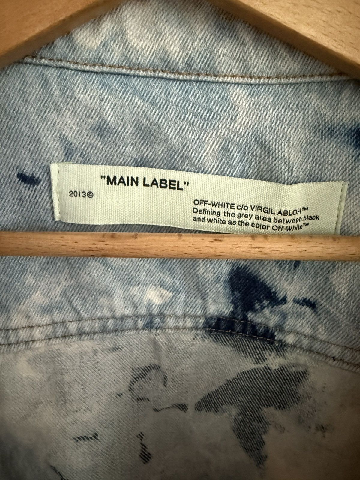 Off-White Rare Off-White Denim Size US XL / EU 56 / 4 - 3 Thumbnail