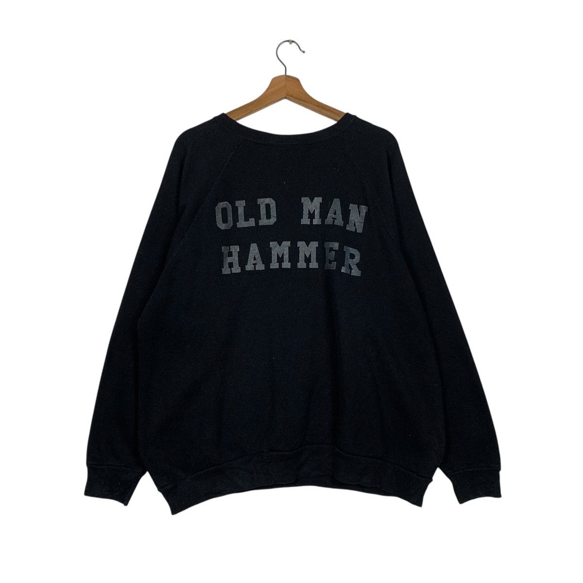 Vintage Vintage 80s Discuss Athletic Old Man Hammer Sweatshirt Size US XL / EU 56 / 4 - 1 Thumbnail