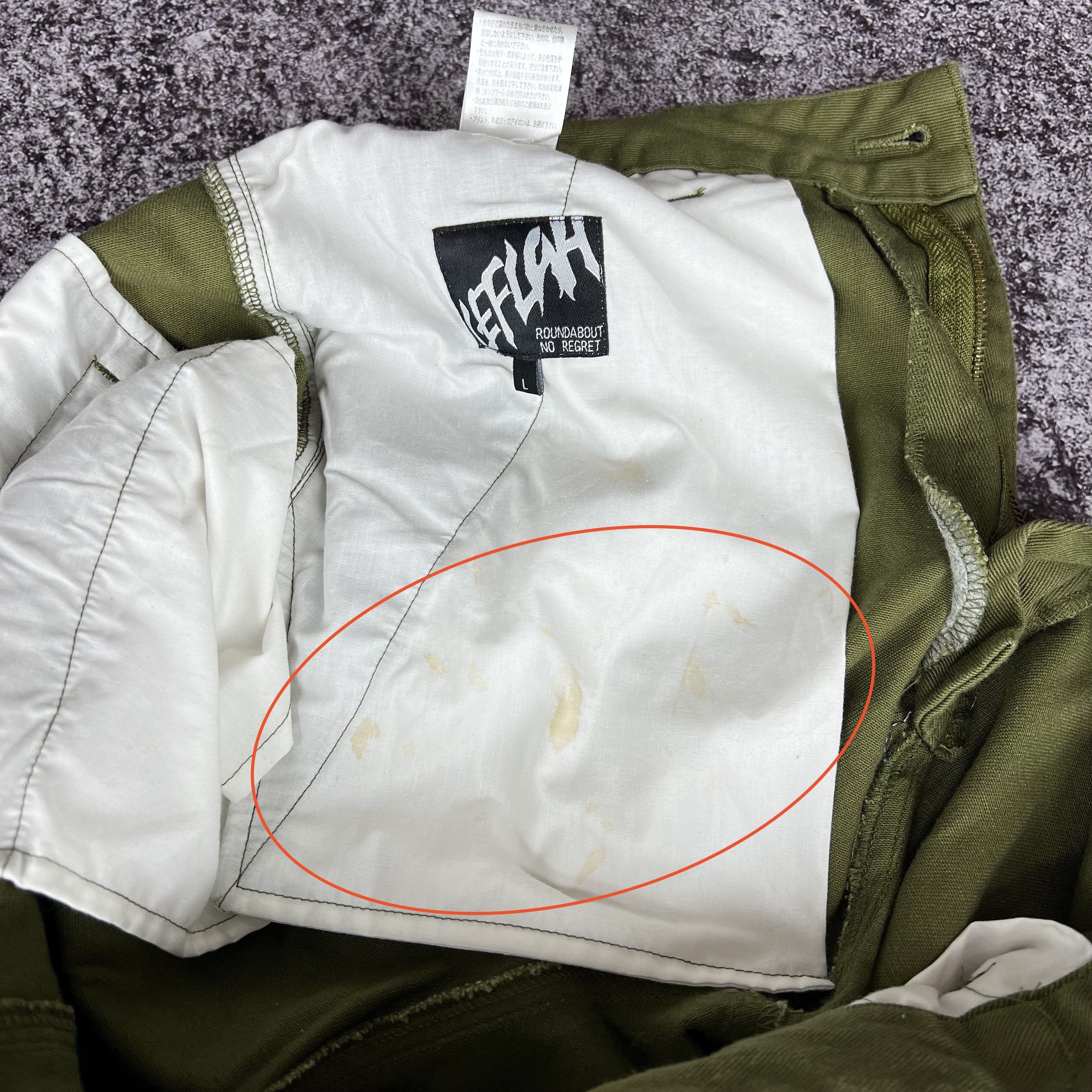 Japanese Brand Leflah Cargo Pants Multipocket Camo Size L Size US 33 - 12 Thumbnail