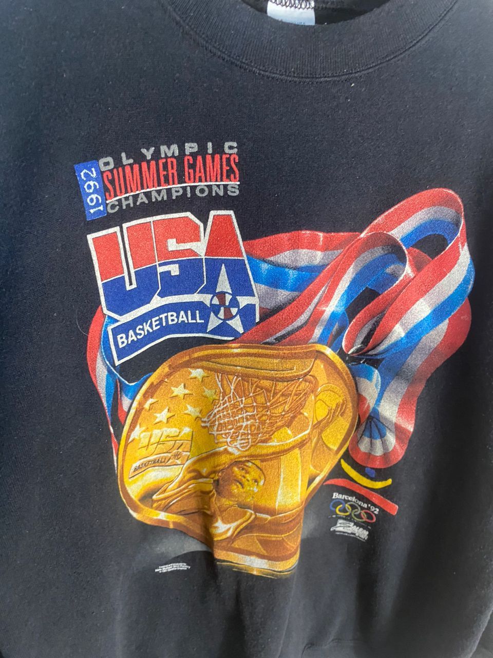 Vintage Vintage Olympic usa basketball sweatshirt by Salem Size US M / EU 48-50 / 2 - 4 Thumbnail