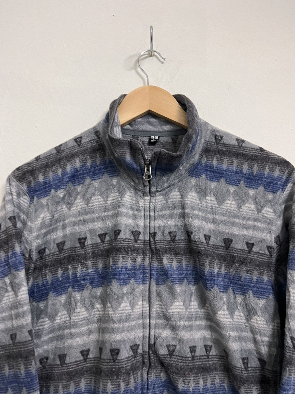 Japanese Brand Uniqlo Navajo Chimaiyo Motive Fleece Jackets Size US XL / EU 56 / 4 - 4 Thumbnail