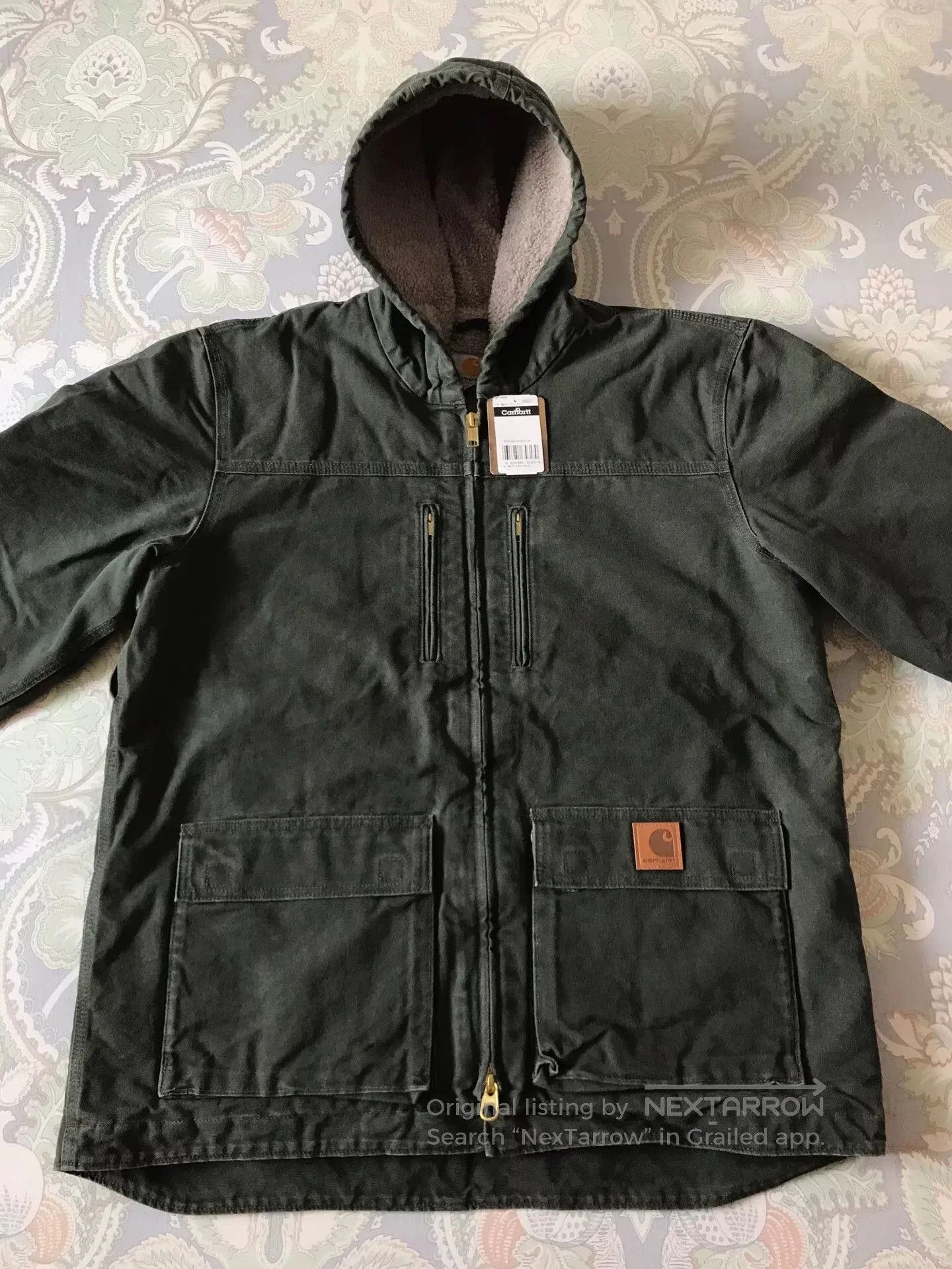 Carhartt Carhartt C95 MOS Hooded Canvas Jacket. Size US L / EU 52-54 / 3 - 4 Thumbnail