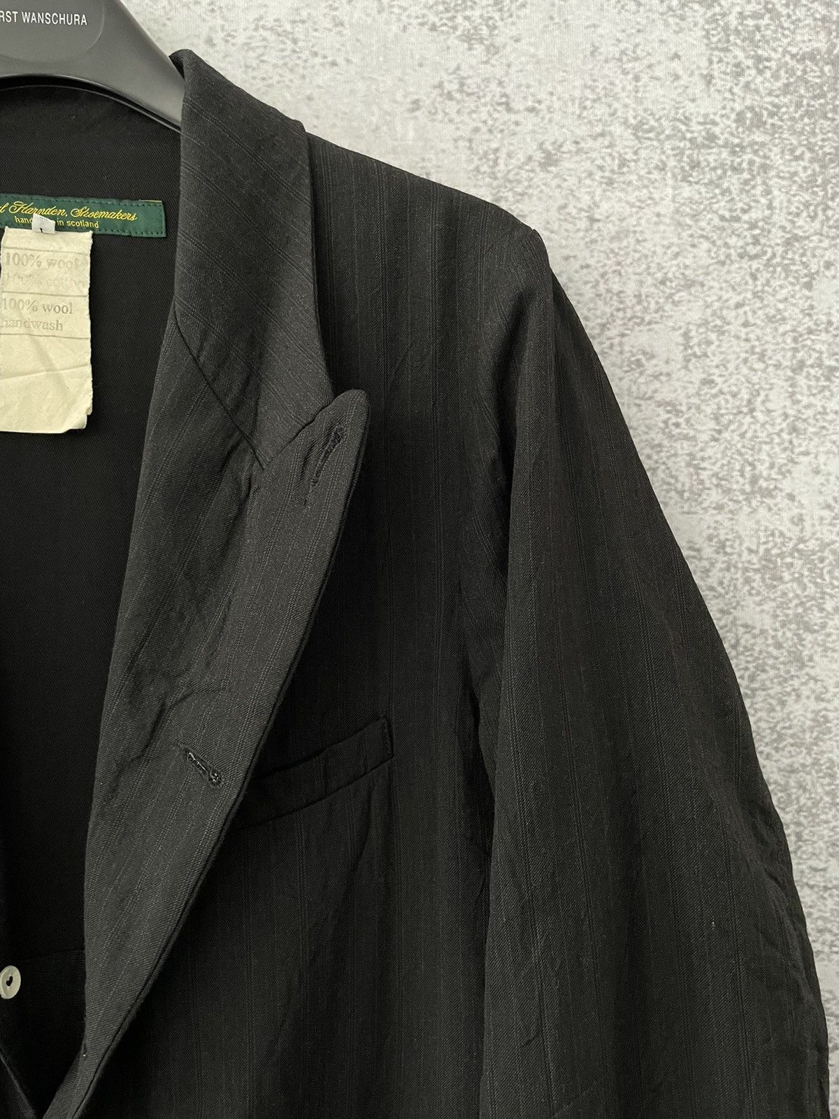 Paul Harnden Shoemakers Paul Harnden Black Long Coat Size US L / EU 52-54 / 3 - 2 Thumbnail
