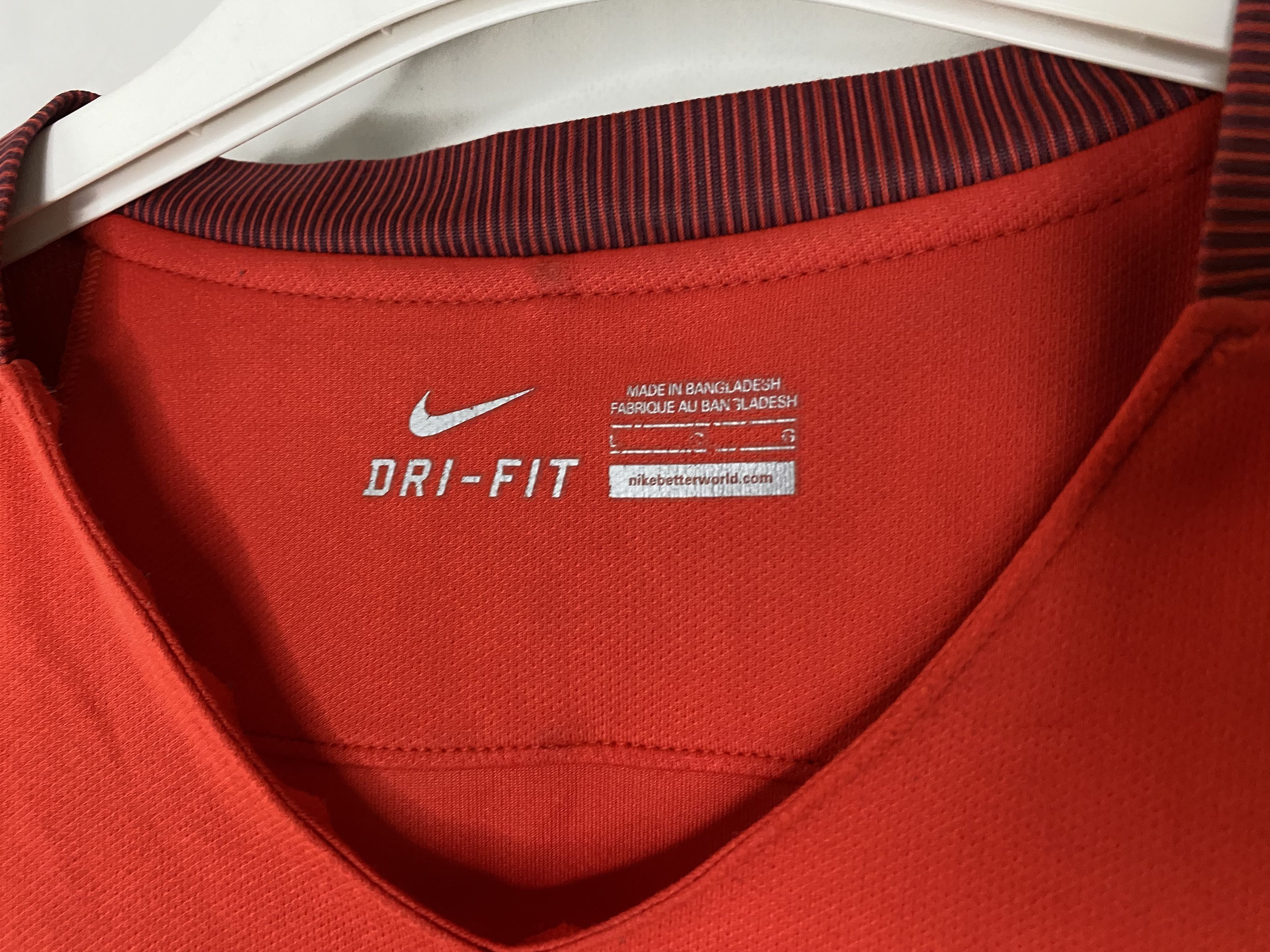 Chelsea Soccer × Nike ENGLAND TEAM 2017 2018 AWAY FOOTBALL SHIRT SOCCER JERSEY Size US L / EU 52-54 / 3 - 6 Thumbnail
